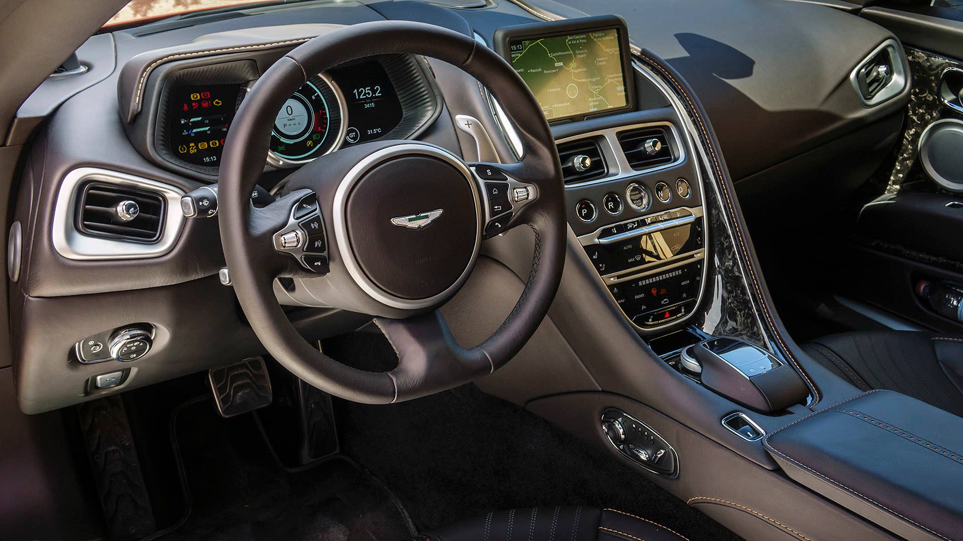 2017 Aston Martin DB11 interior