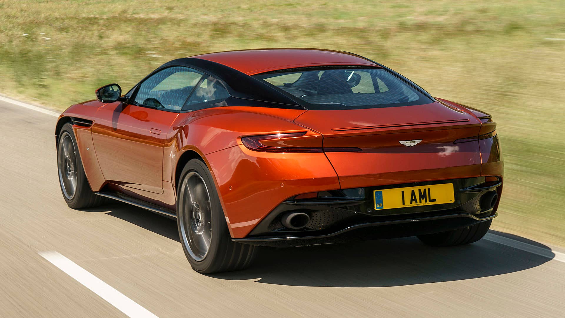 2017 Aston Martin DB11 driving