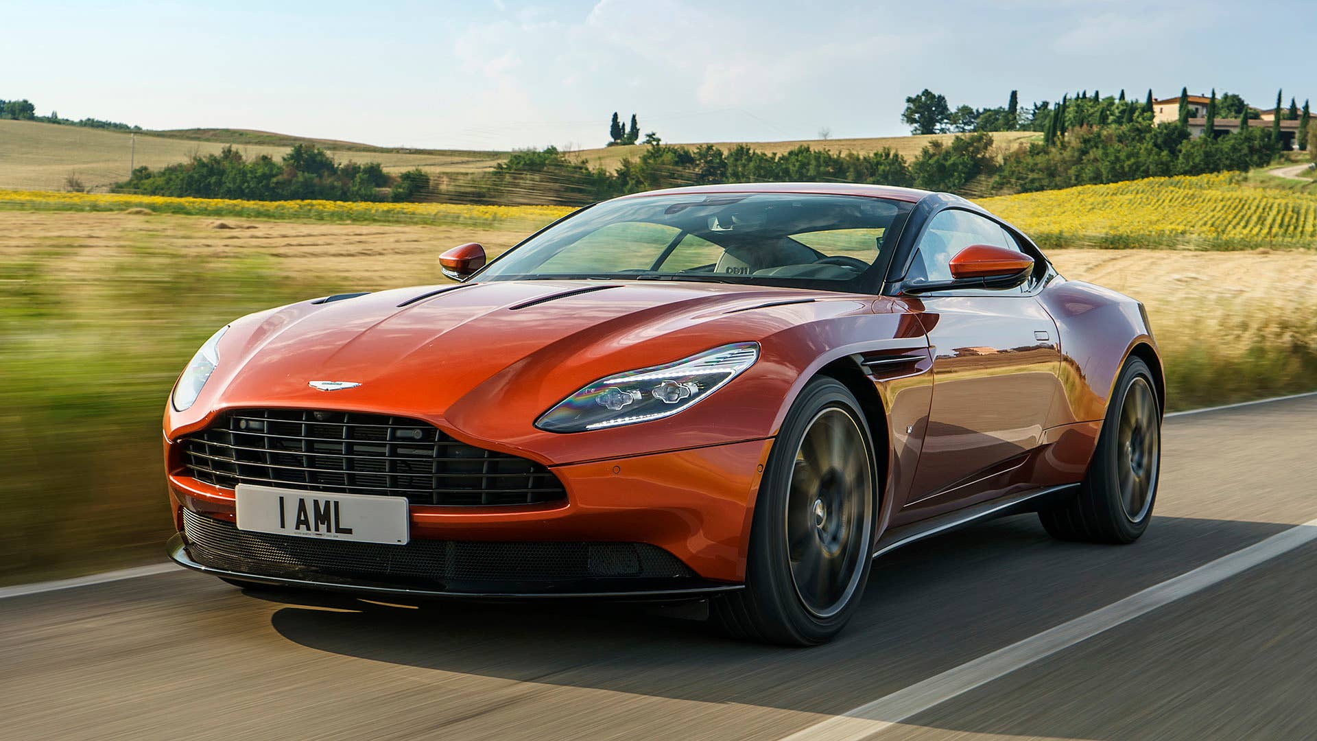 2017 Aston Martin DB11 driving