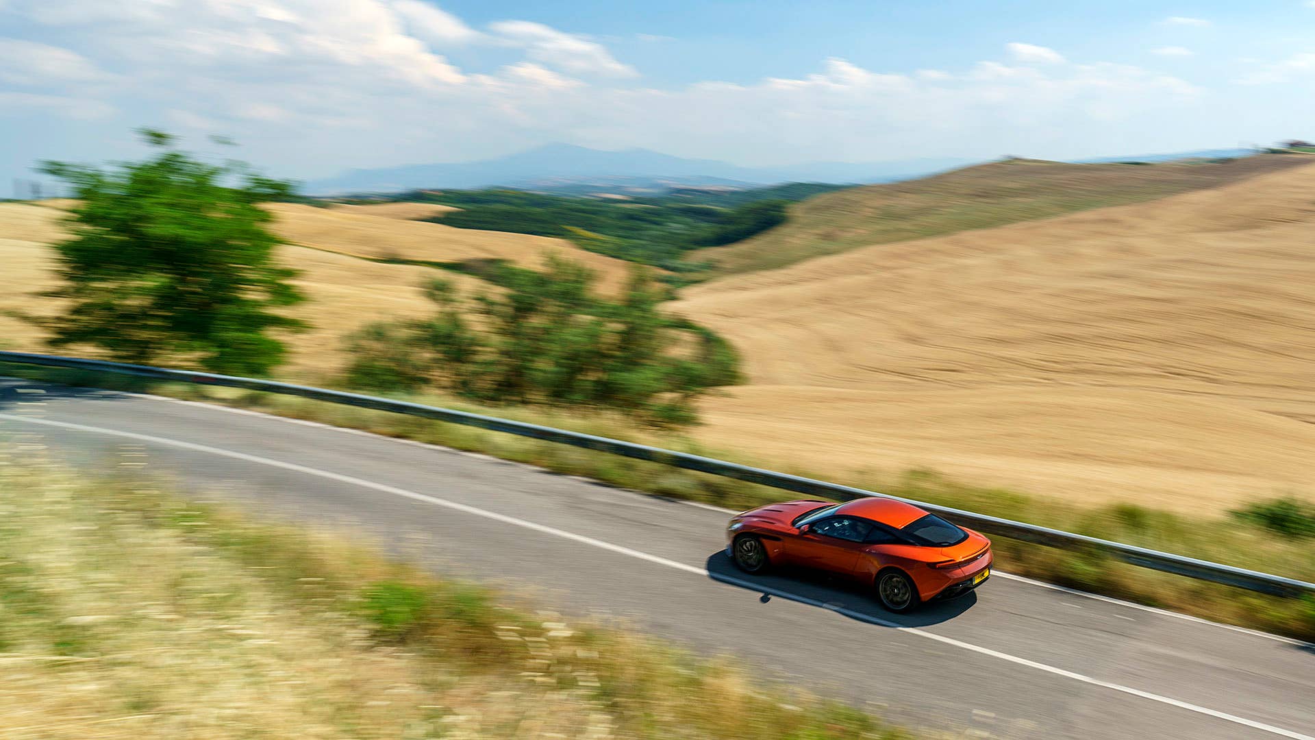 2017 Aston Martin DB11 driving