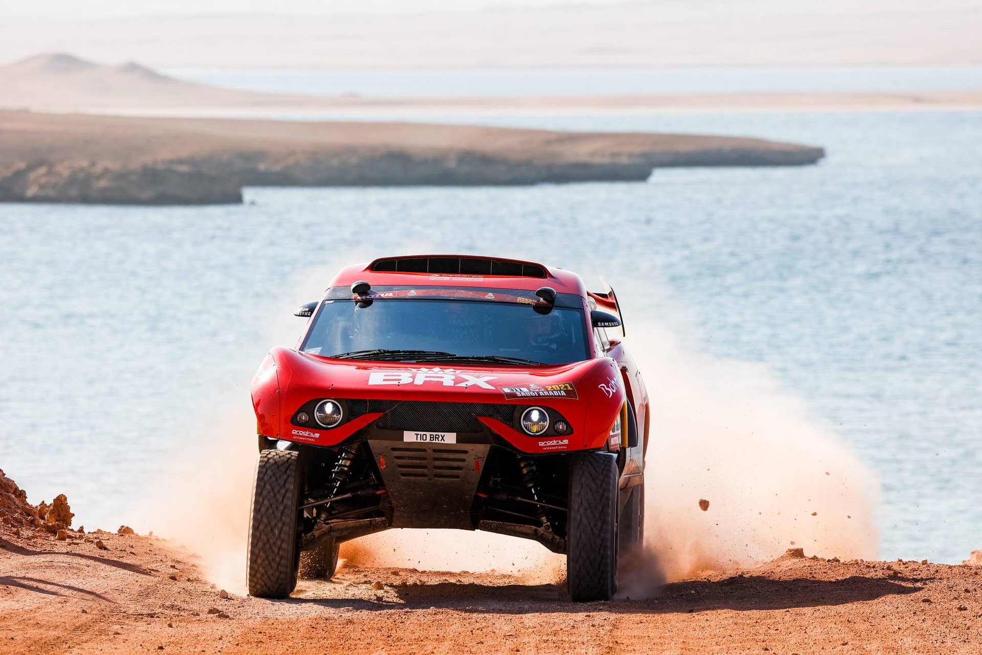 311 Roma Nani (esp), Winocq Alexandre (fra), Hunter, Bahrain Raid Extreme, BRX, Auto, action during the 9th stage of the Dakar 2021 between Neom and Neom, in Saudi Arabia on January 12, 2021 - Photo Florent Gooden / DPPI