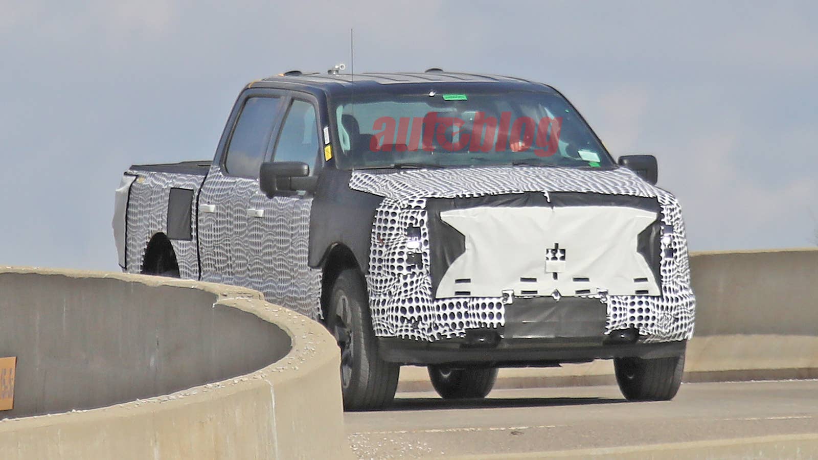2023 Ford F-150 electric prototype