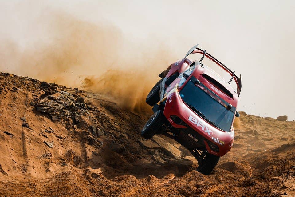305 Loeb Sébastien (fra), Elena Daniel (mco), Hunter, Bahrain Raid Xtreme, Auto, BRX, action during the 8th stage of the Dakar 2021 between Sakaka and Neom, in Saudi Arabia on January 11, 2021 - Photo Florent Gooden / DPPI