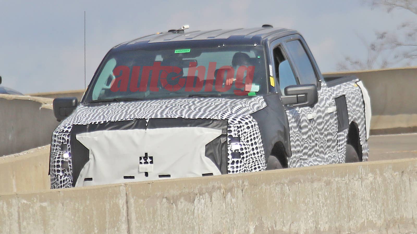 2023 Ford F-150 electric prototype