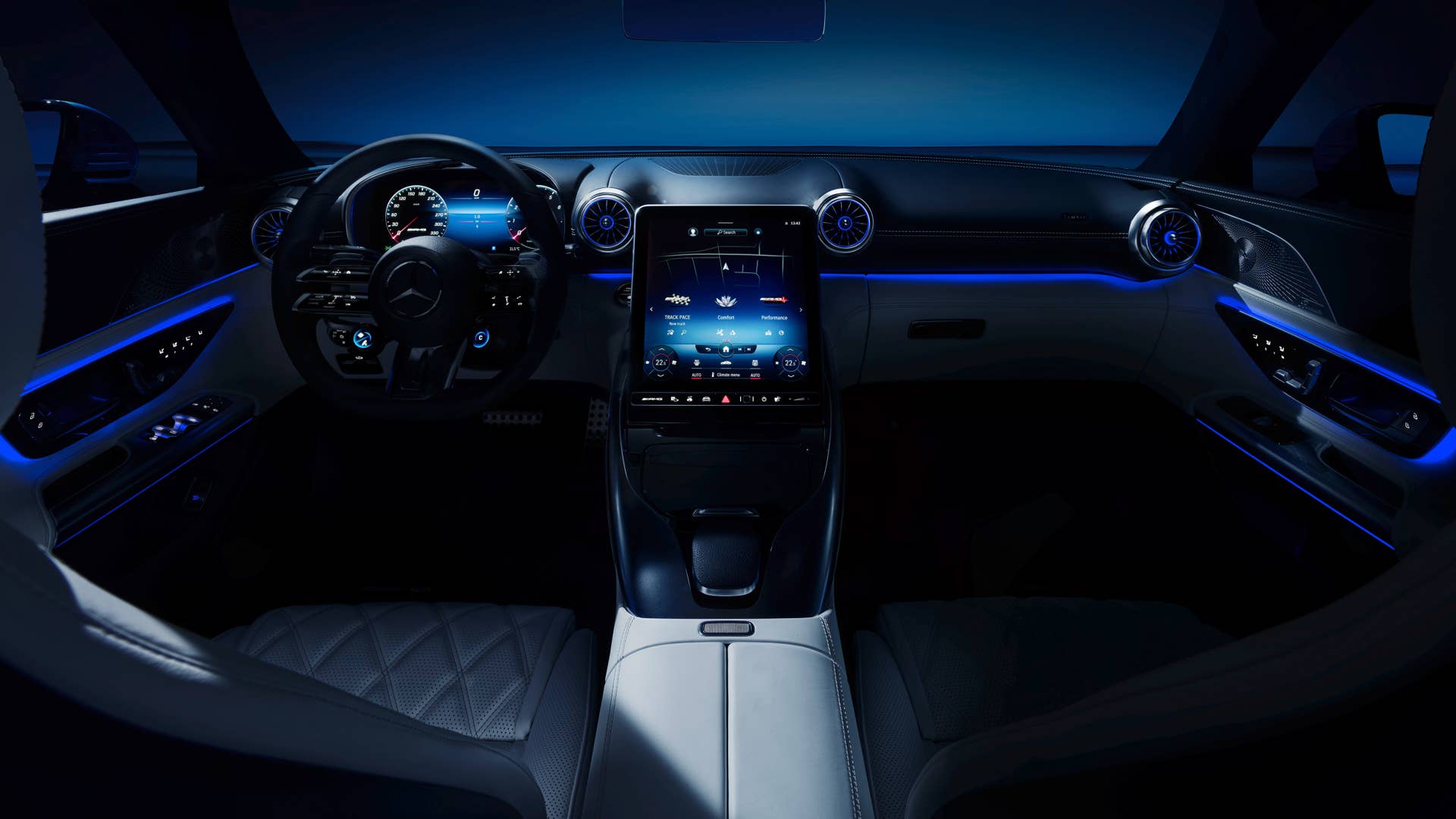 Das exklusive Interieur des neuen Mercedes-AMG SL / The exclusive interior of the new Mercedes-AMG SL