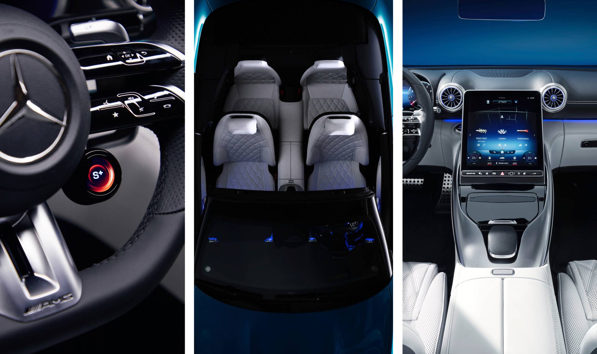 Das exklusive Interieur des neuen Mercedes-AMG SL / The exclusive interior of the new Mercedes-AMG SL