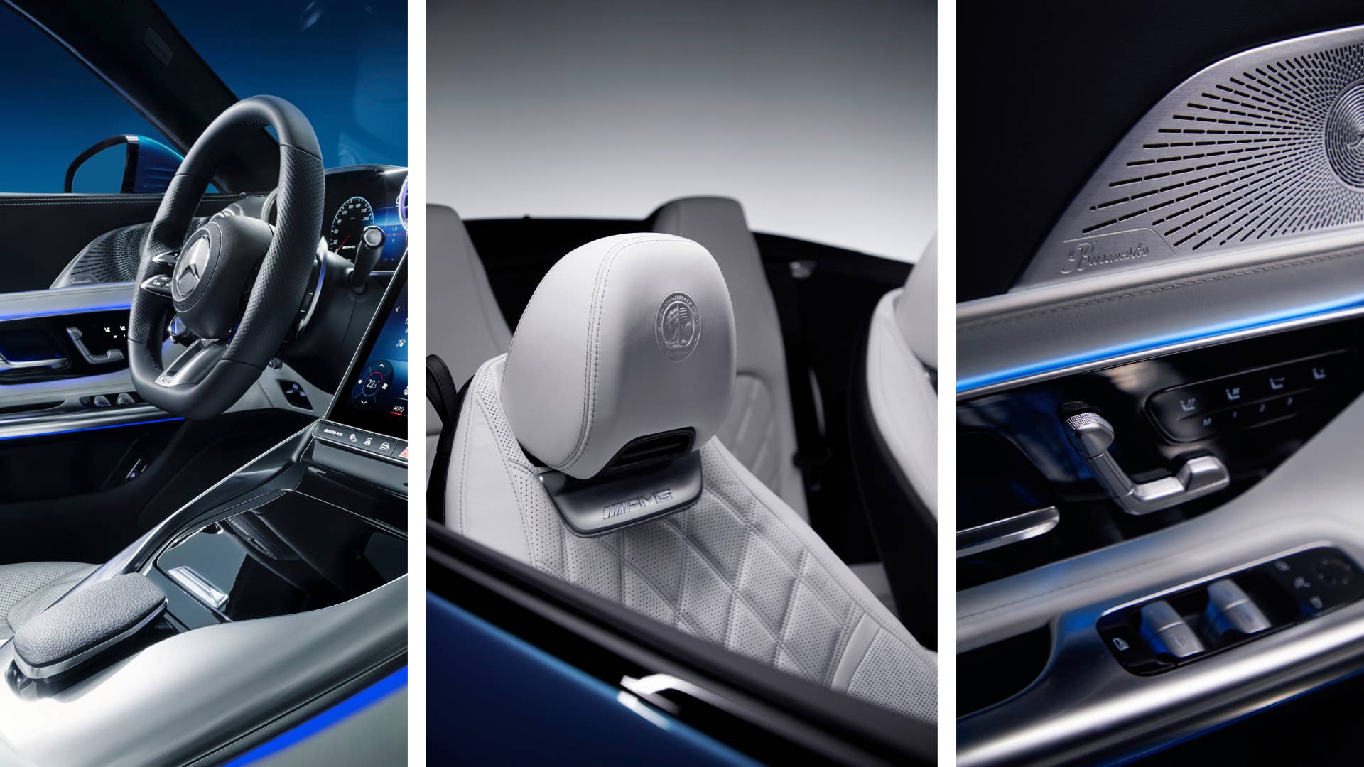 Das exklusive Interieur des neuen Mercedes-AMG SL / The exclusive interior of the new Mercedes-AMG SL