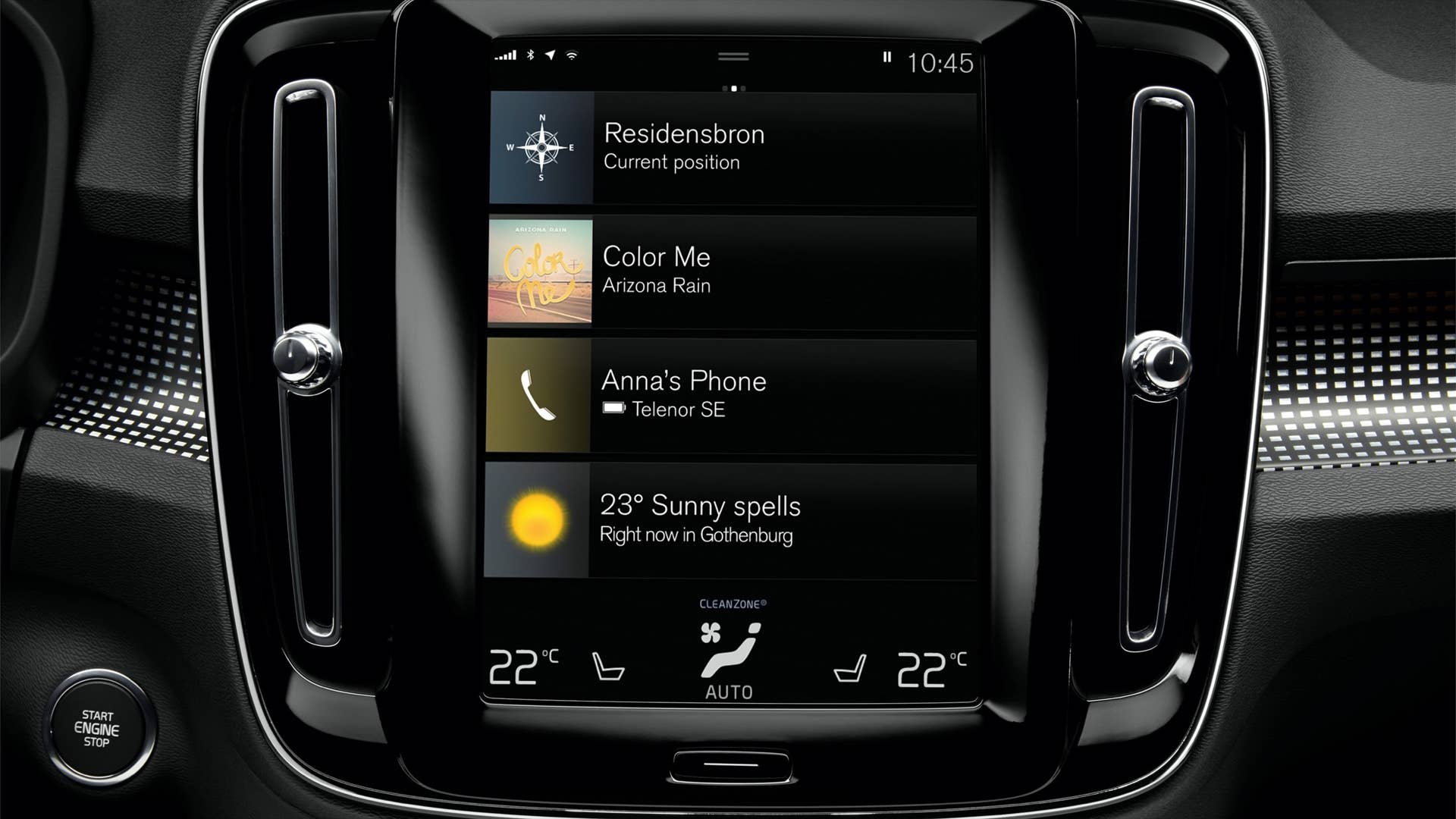 New Volvo XC40 - interior
