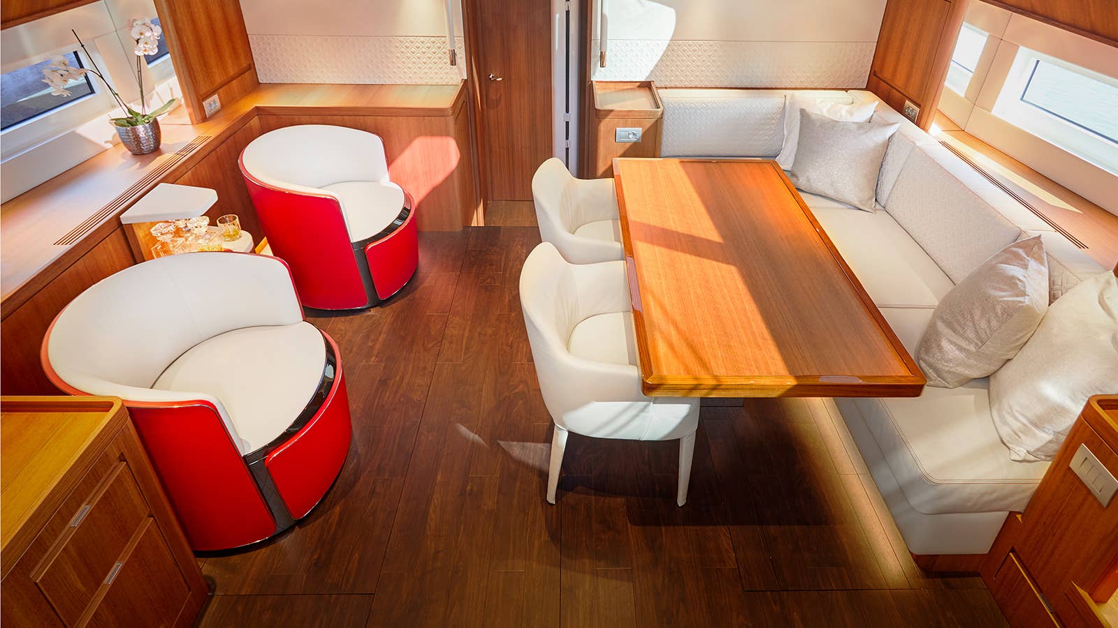 Bentley yacht interior