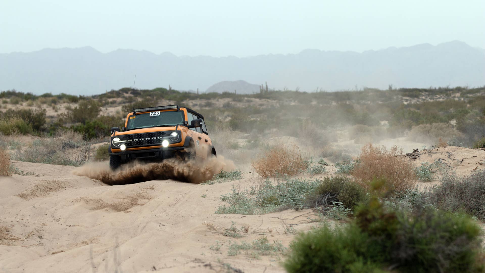 Adding to Bronco® brand’s off-road competition credentials, two lead Ford Bronco engineers piloting an all-new, fully stock 2021 Bronco Badlands four-door SUV across the harsh terrain of Mexico’s Baja peninsula landed a podium finish in the NORRA Mexican 1000 off-road rally. The five-day rally began Sunday near the port city of Ensenada.