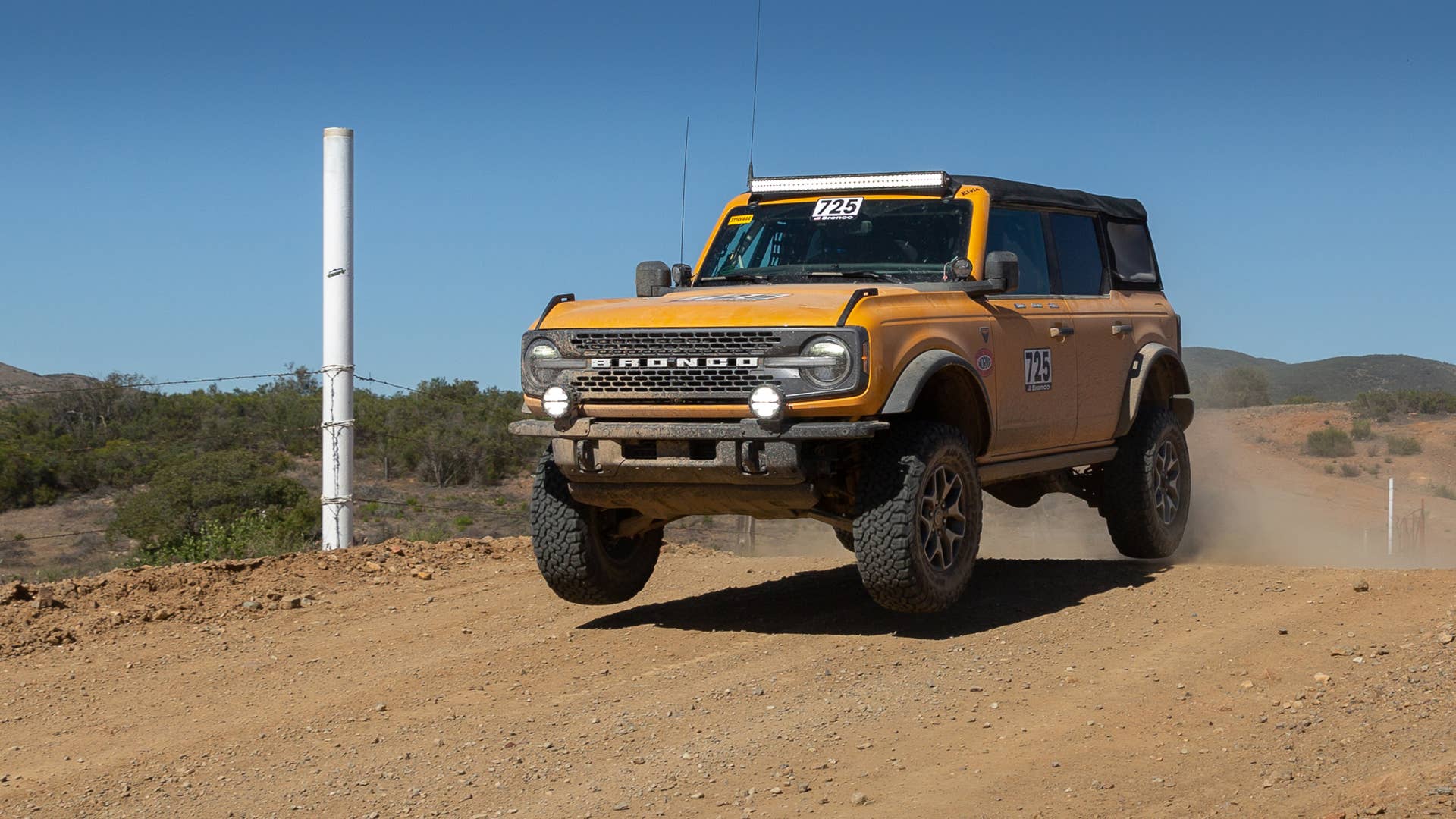 Adding to Bronco® brand’s off-road competition credentials, two lead Ford Bronco engineers piloting an all-new, fully stock 2021 Bronco Badlands four-door SUV across the harsh terrain of Mexico’s Baja peninsula landed a podium finish in the NORRA Mexican 1000 off-road rally. The five-day rally began Sunday near the port city of Ensenada.