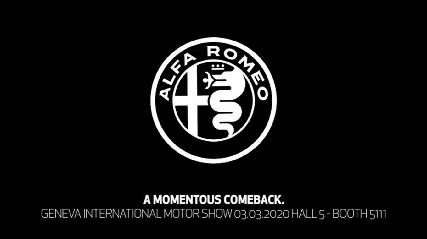 Alfa Romeo Geneva teaser