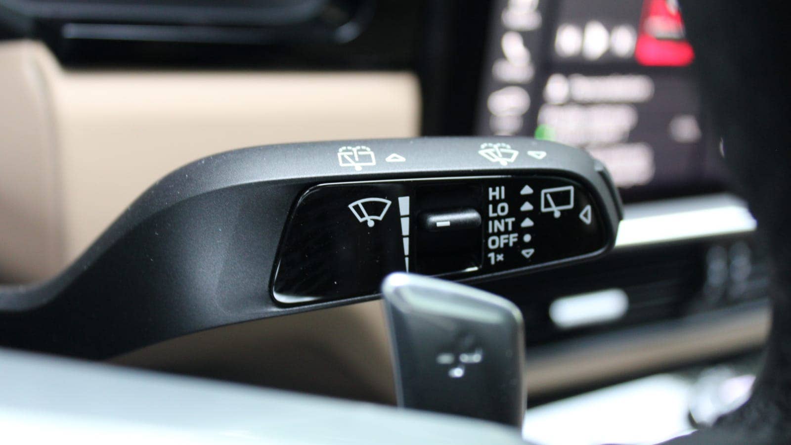 2021 Porsche Cayenne E-Hybrid wiper stalk