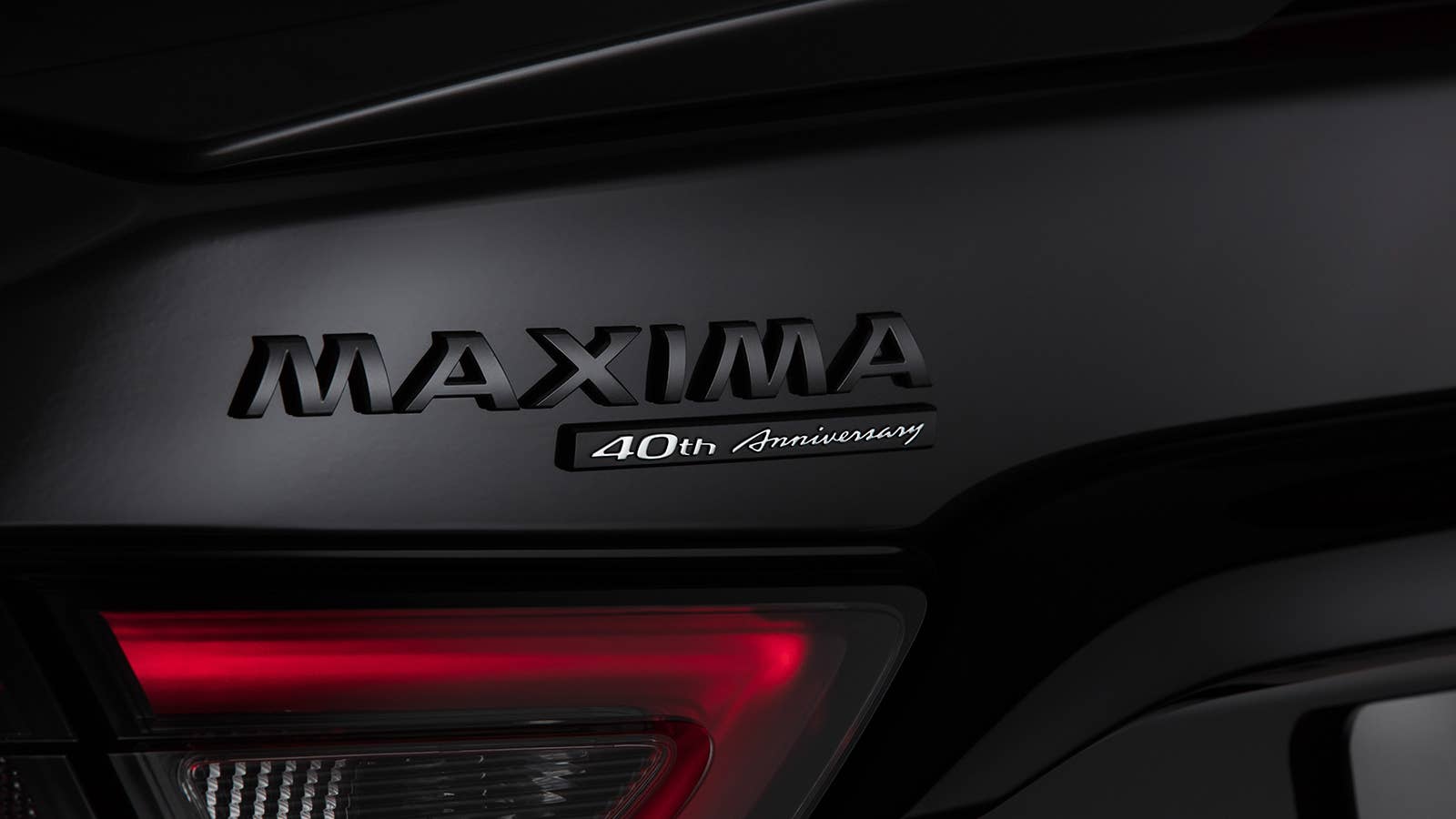 2021 Nissan Maxima 40th Anniversary Edition