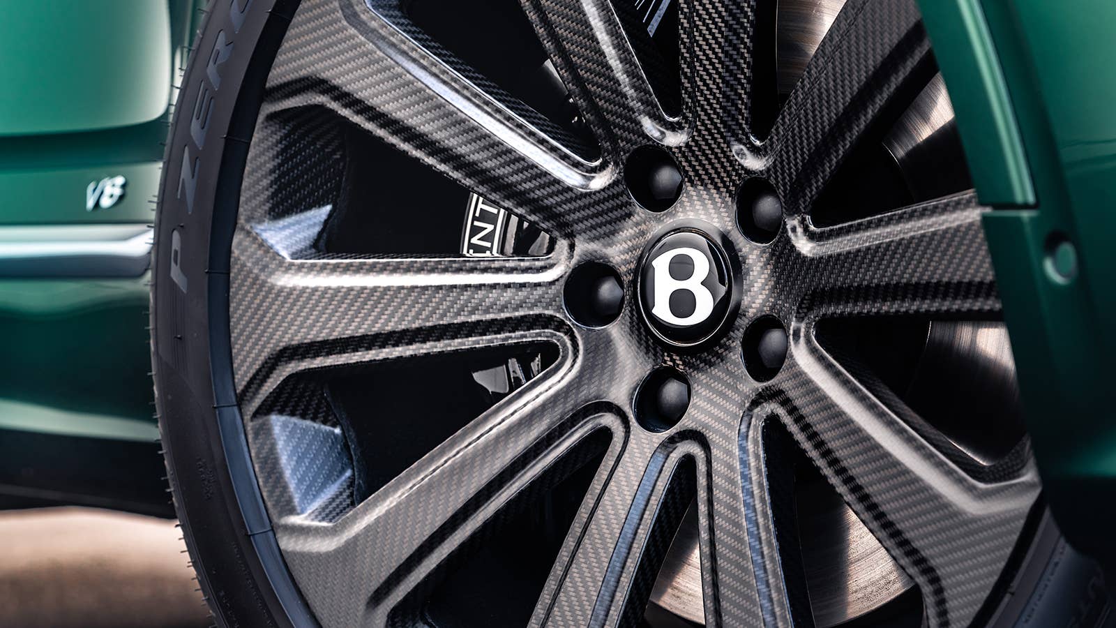 Bentley Bentayga carbon fiber wheels