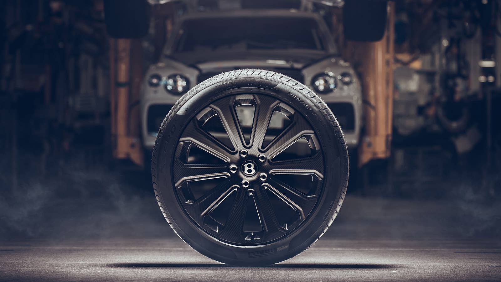 Bentley Bentayga carbon fiber wheels