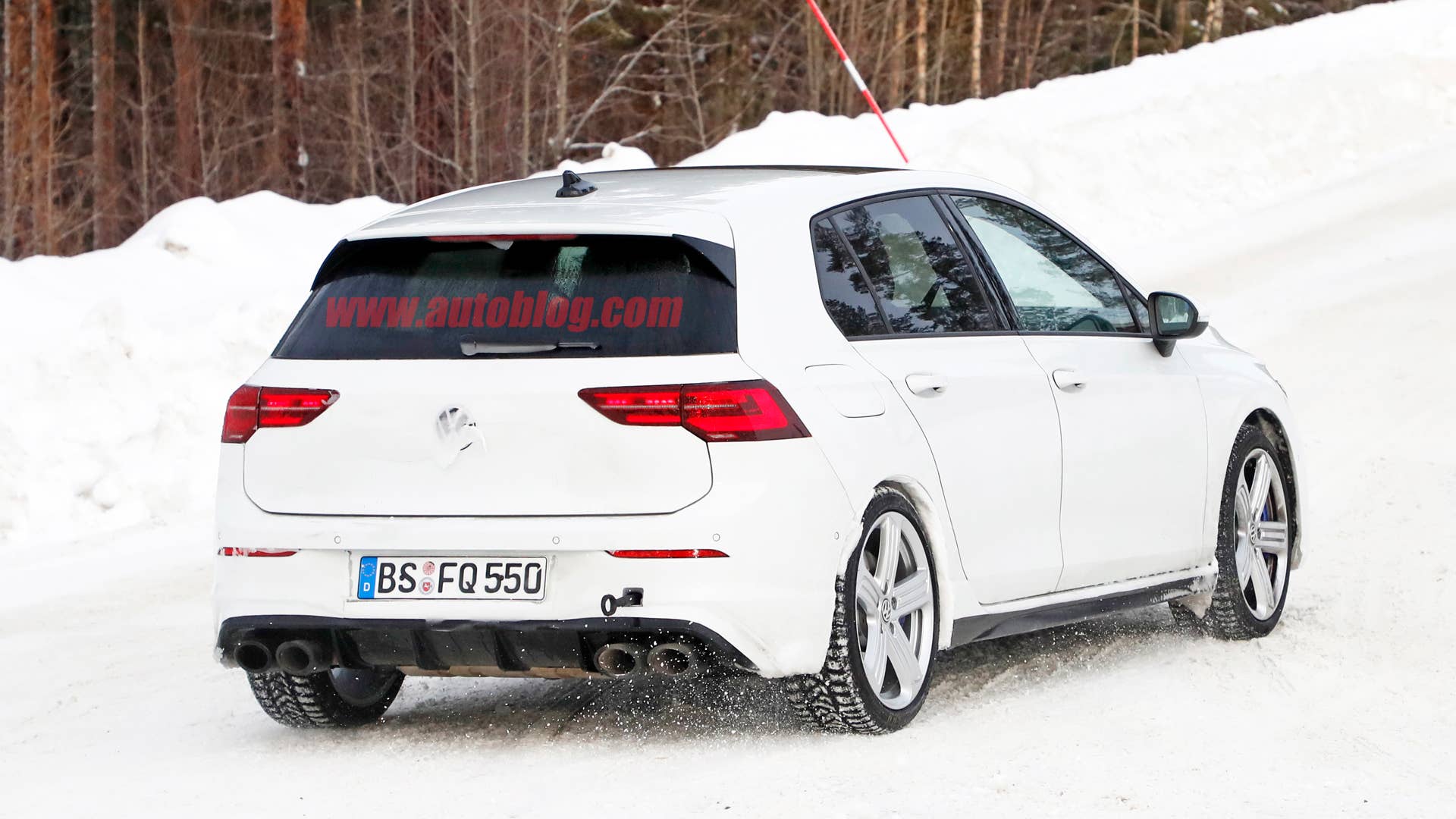 VW Golf R prototype