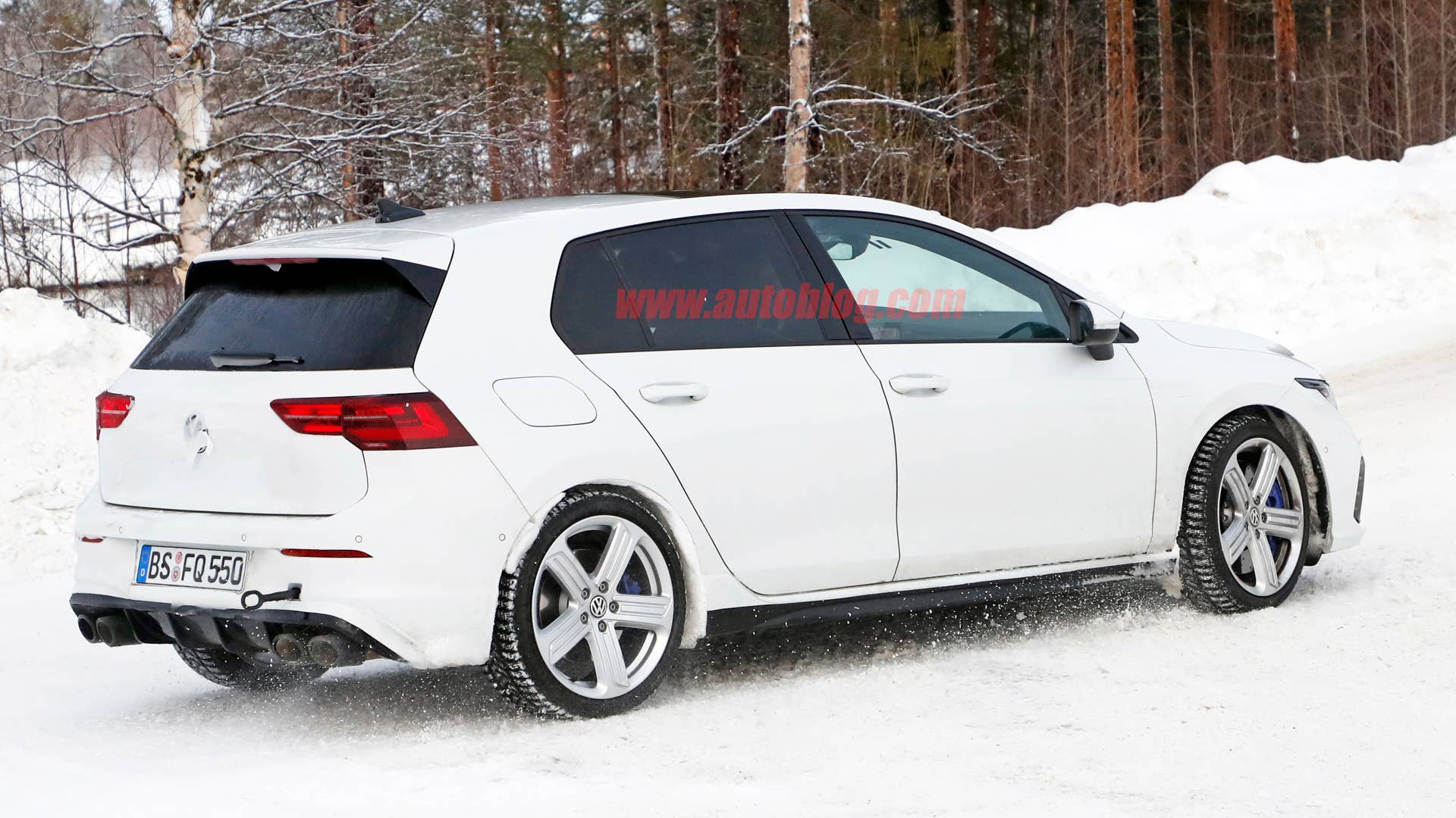 VW Golf R prototype