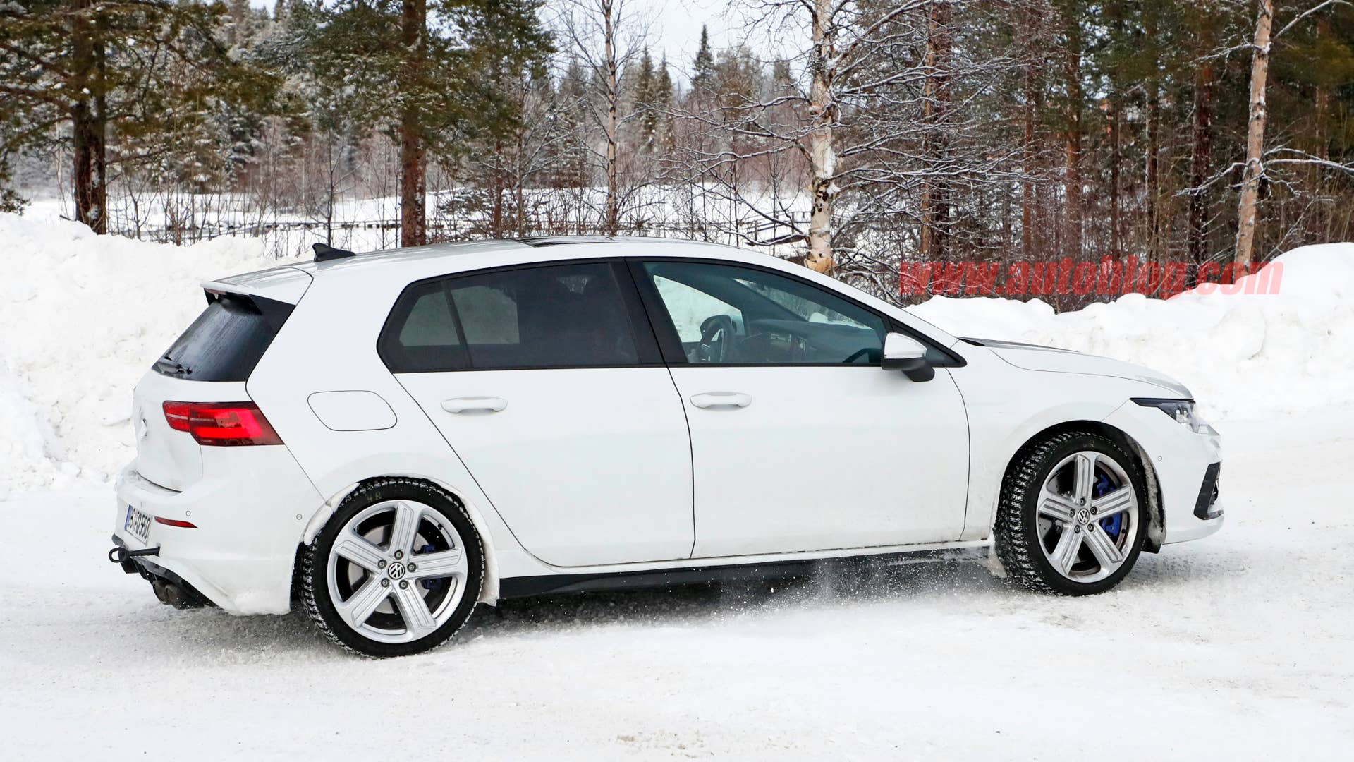 VW Golf R prototype