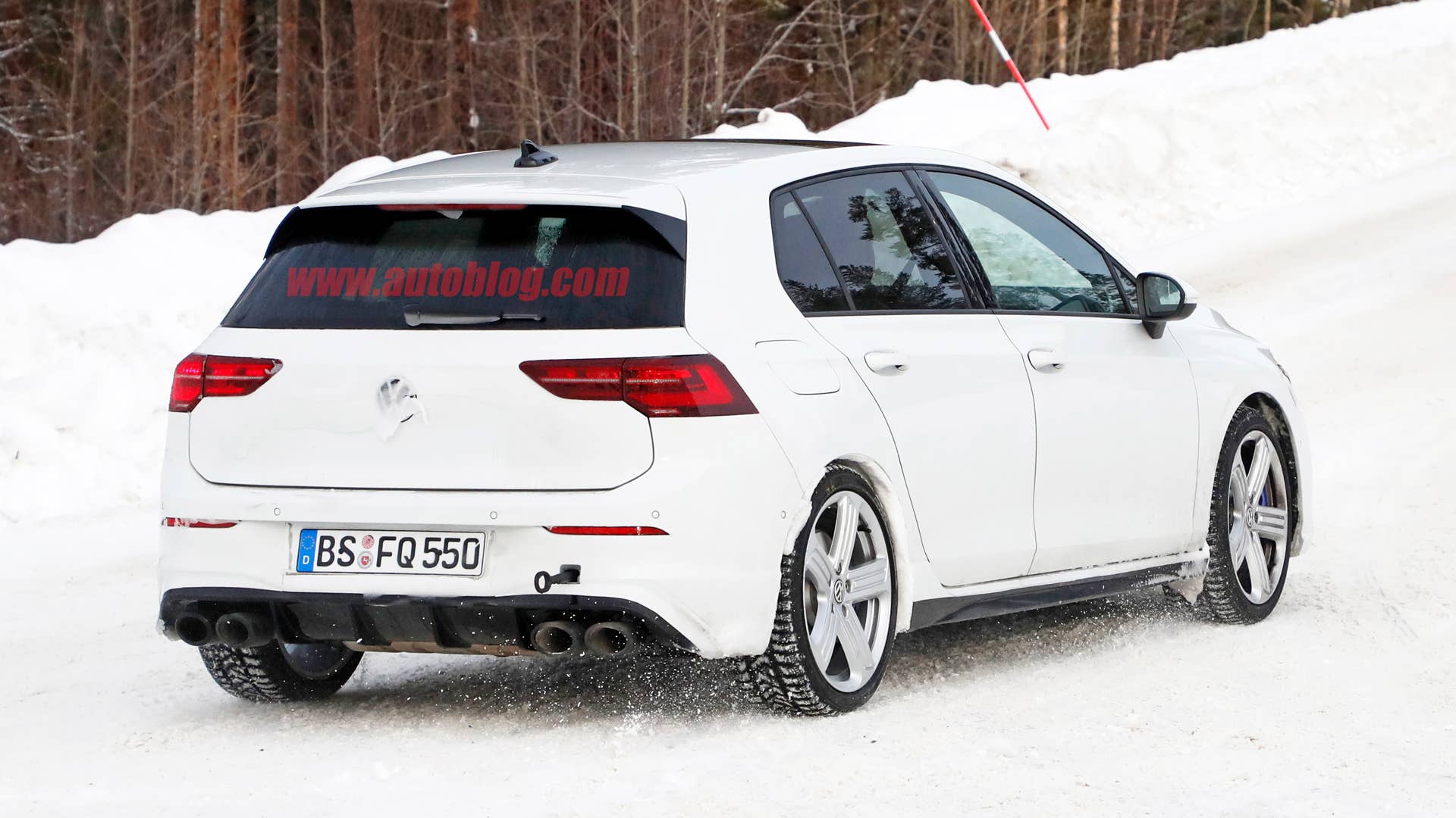 VW Golf R prototype