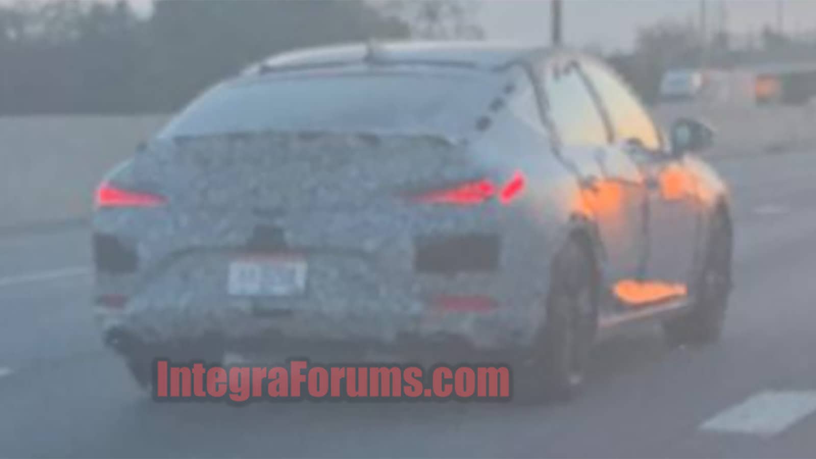 2023 Acura Integra prototype