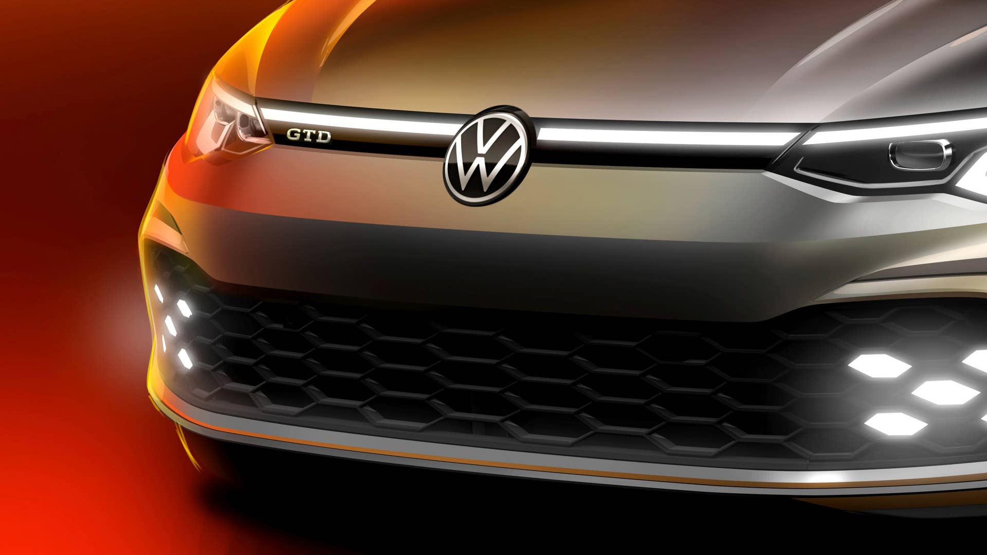 2021 VW GTD teaser