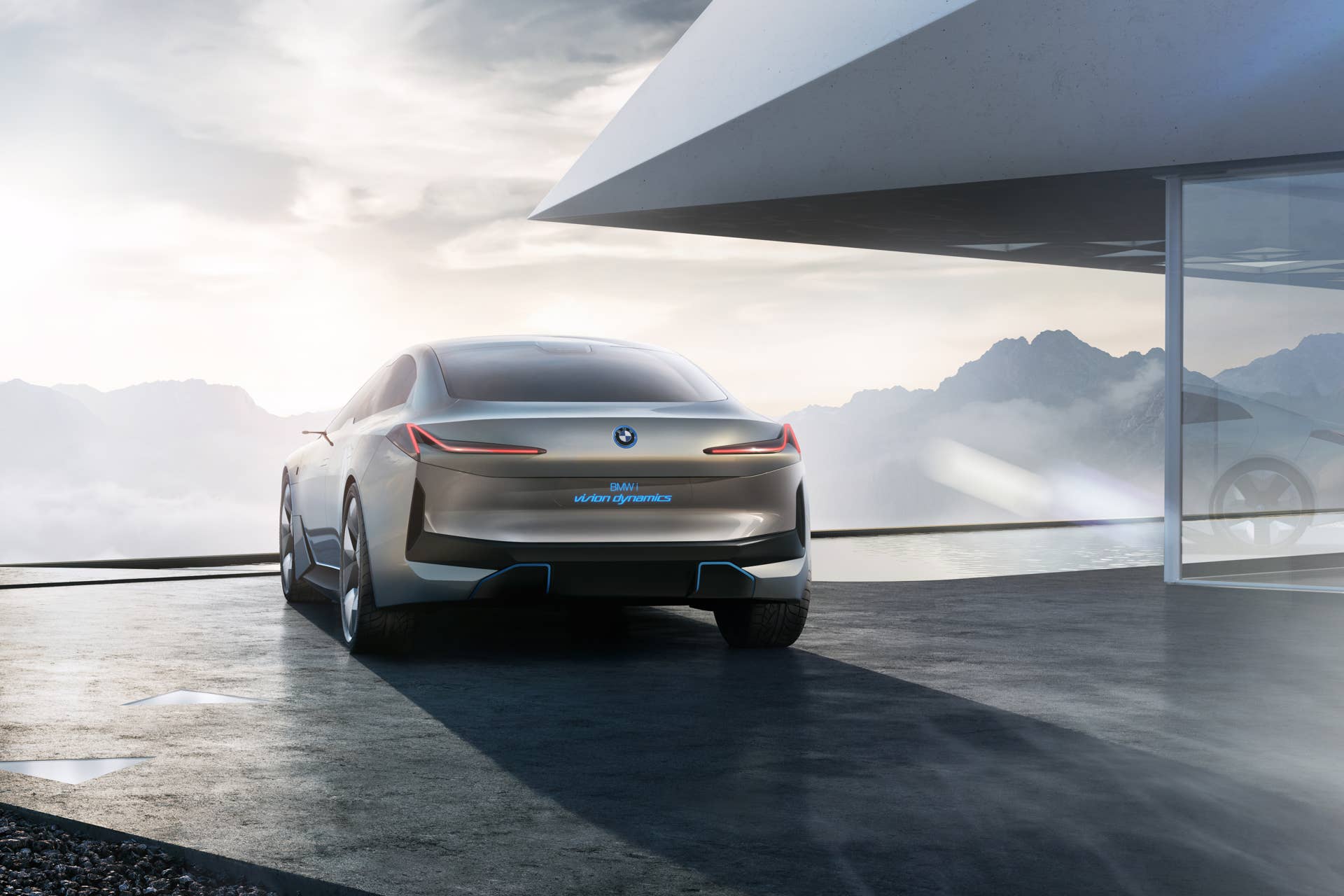 The i4 gran coupe will follow the iX3 and iNext. Using BMW's fifth-gen eDrive powertrain and new, flatter, high-voltage battery, it should produce 530 hp and run for 373 miles on a charge.