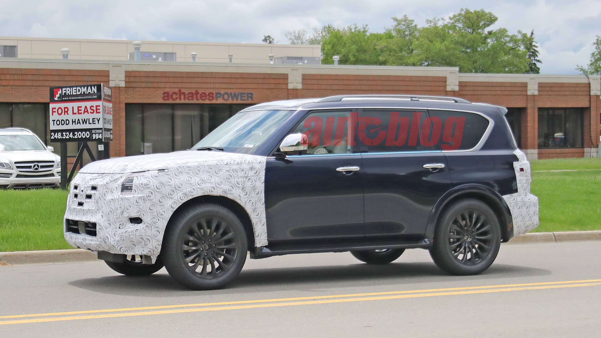 2021 Nissan Armada prototype