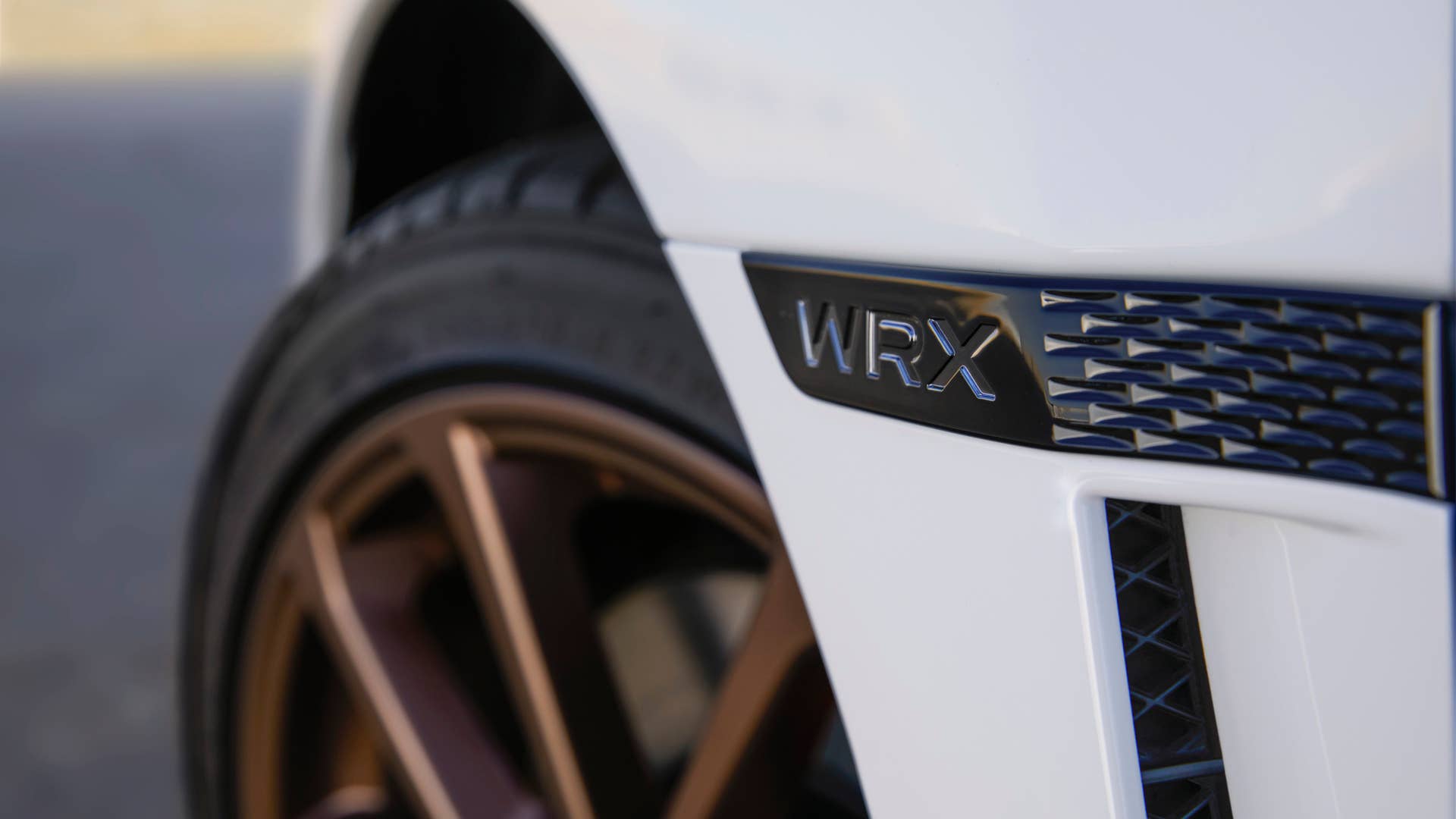 2020 Subaru WRX Series.White