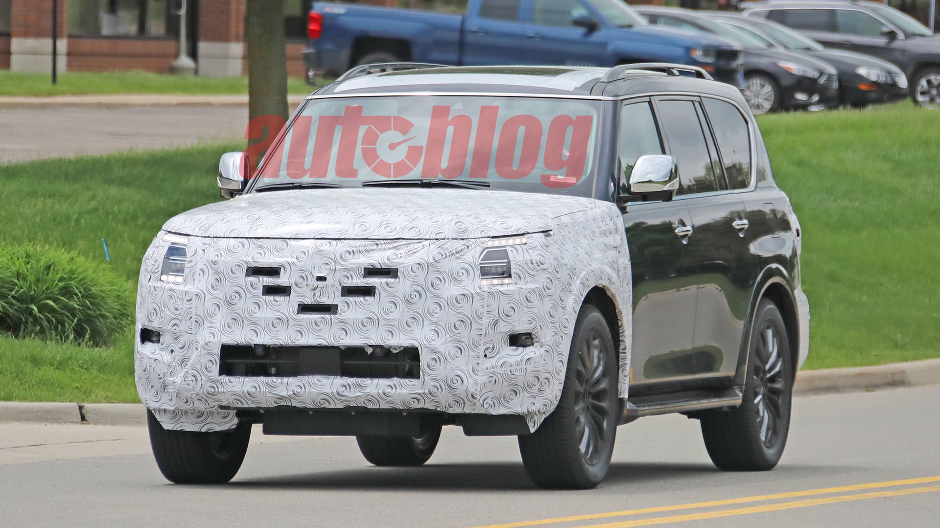2021 Nissan Armada prototype