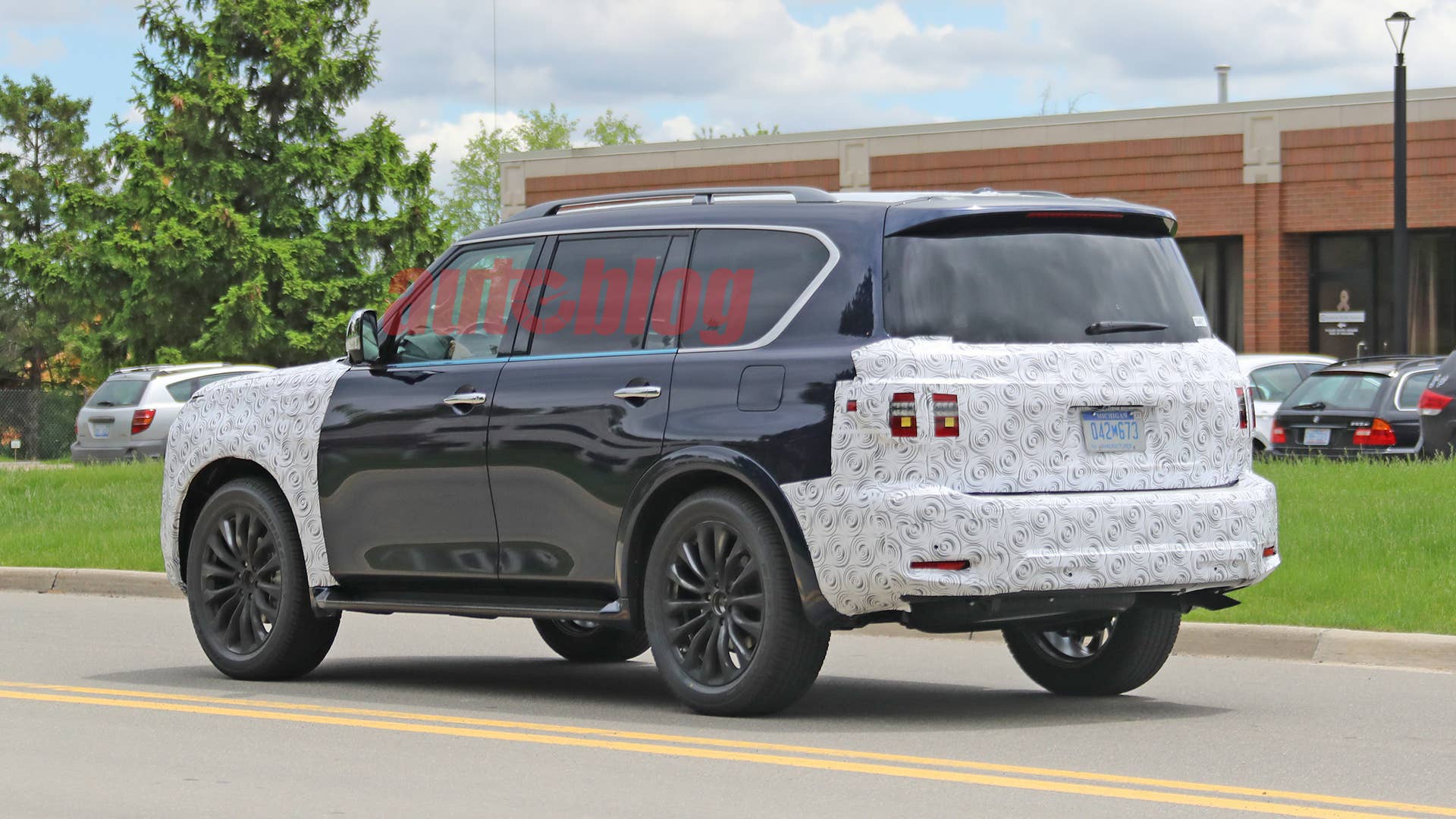 2021 Nissan Armada prototype