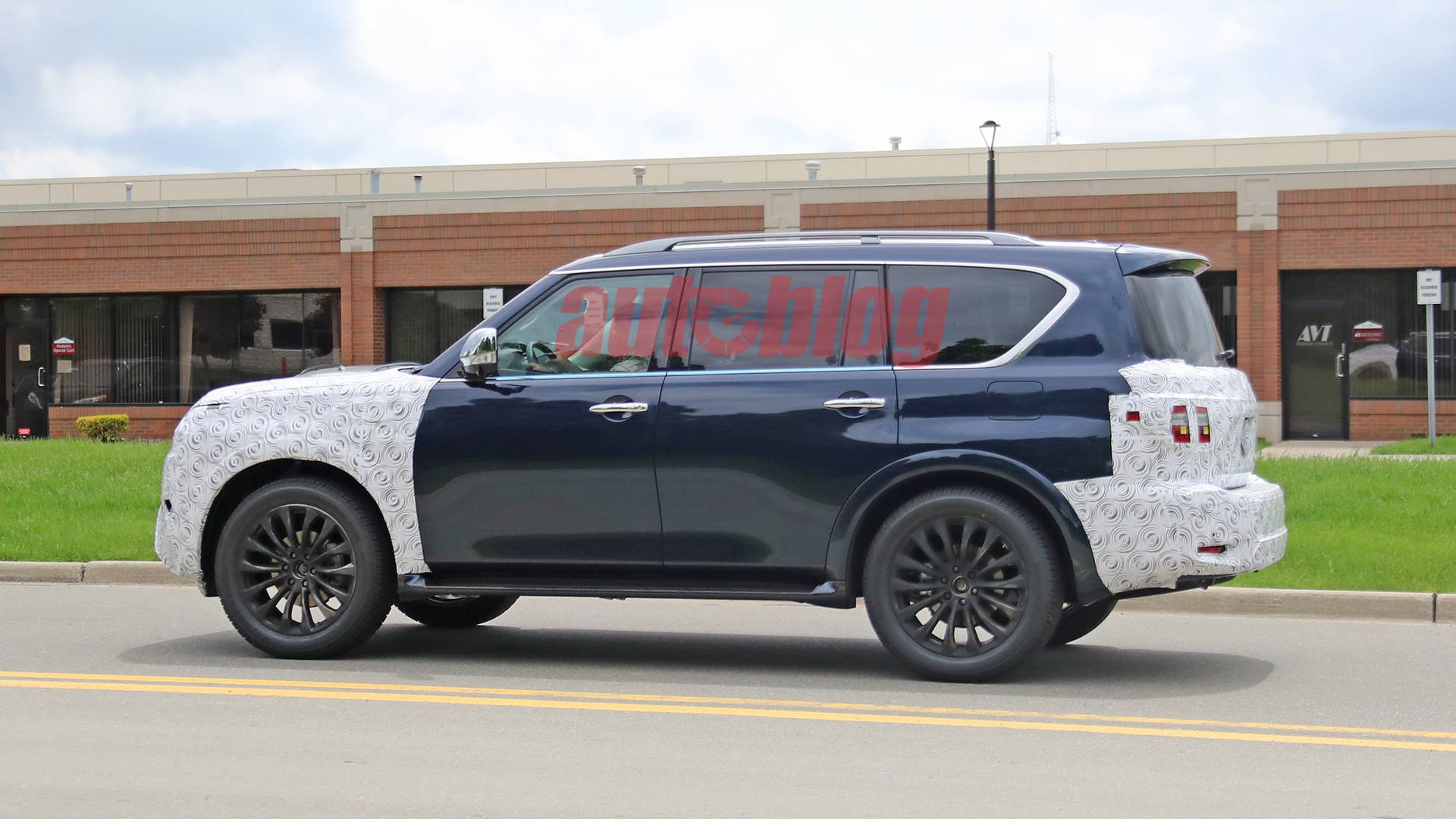 2021 Nissan Armada prototype