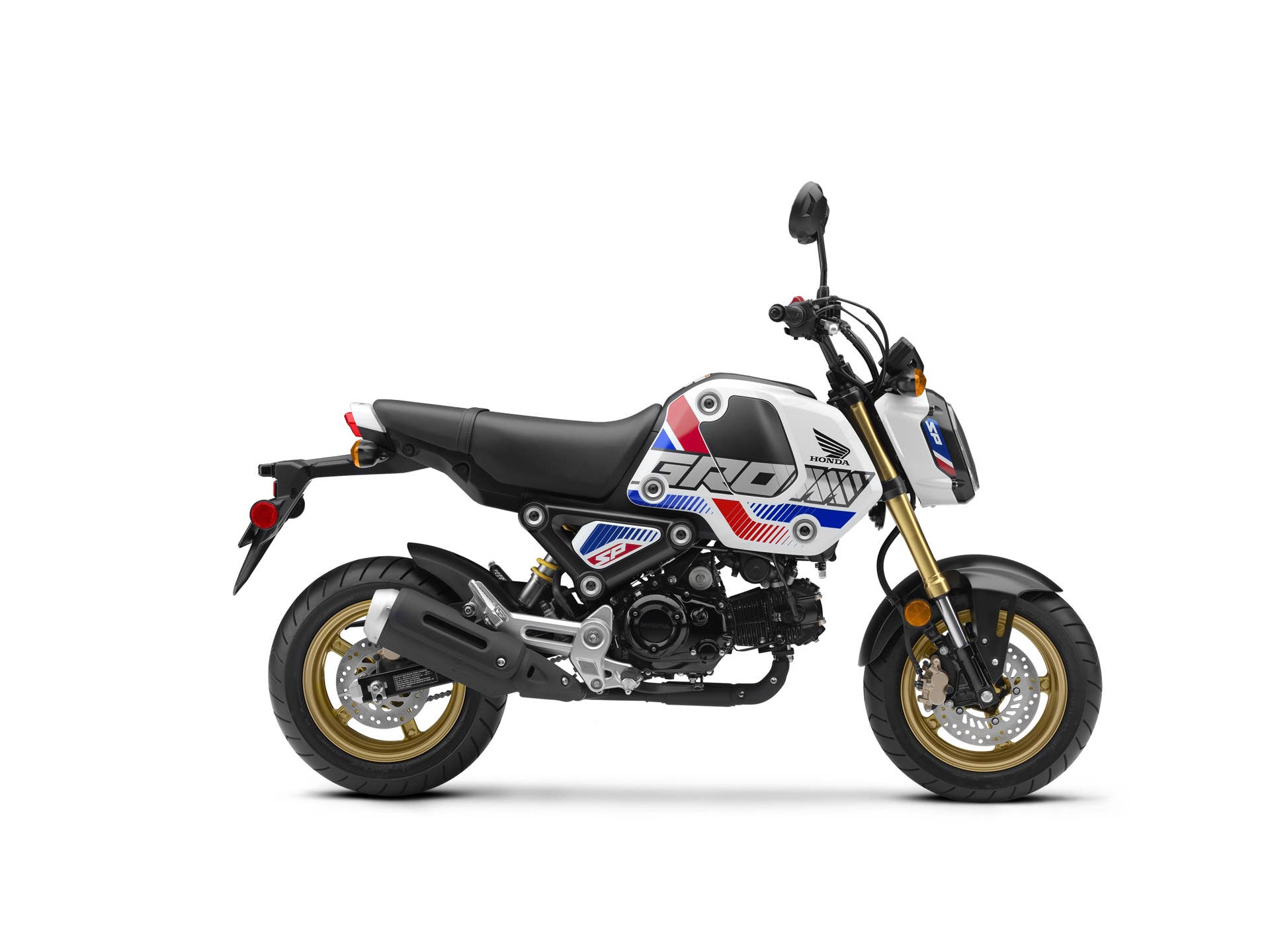 2022 Honda Grom SP Pearl White RHP
