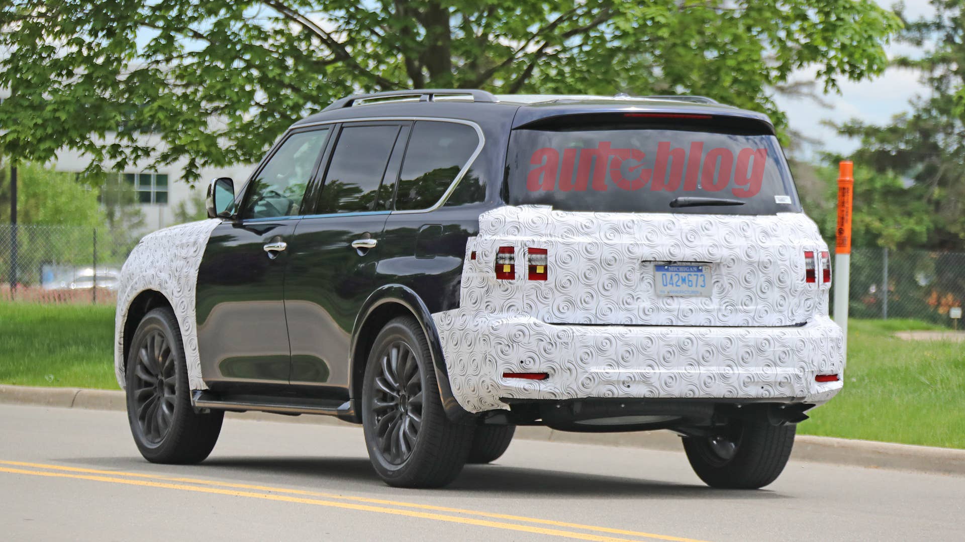 2021 Nissan Armada prototype
