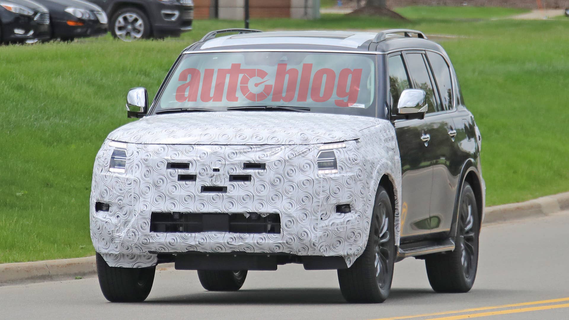 2021 Nissan Armada prototype