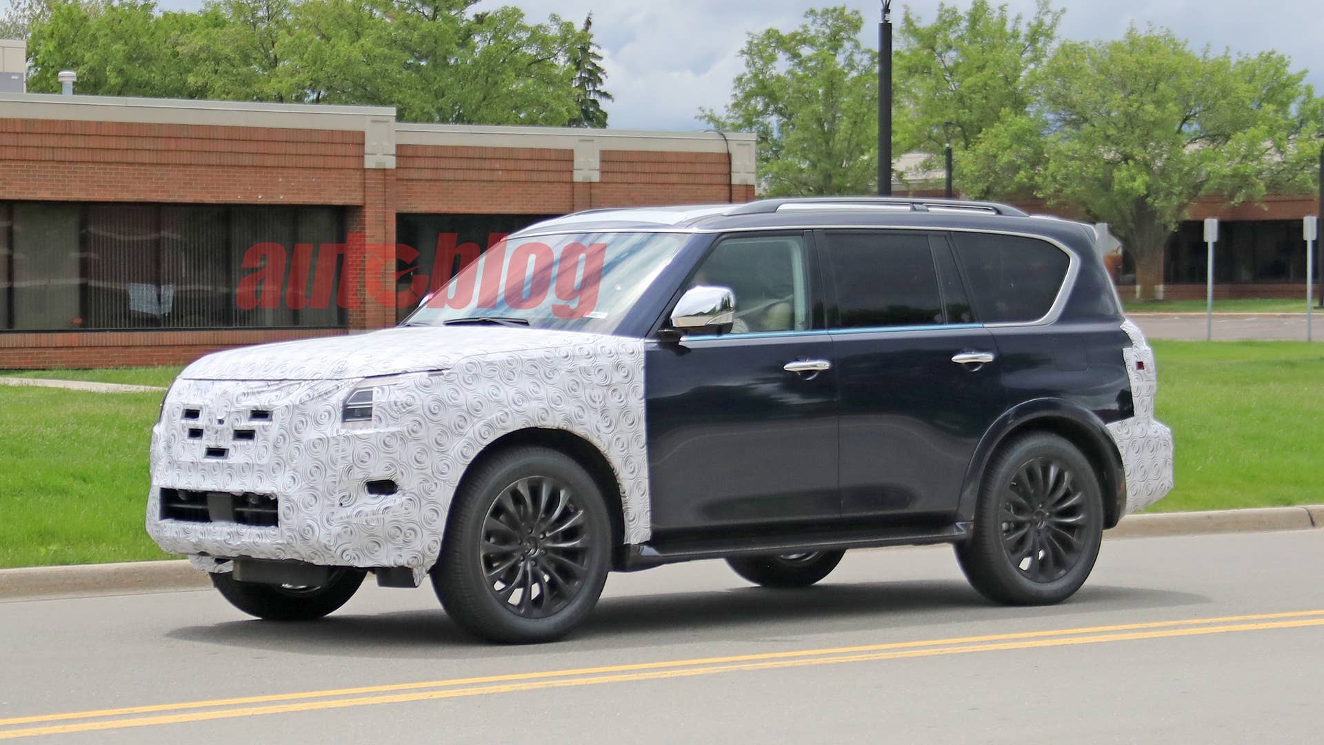 2021 Nissan Armada prototype