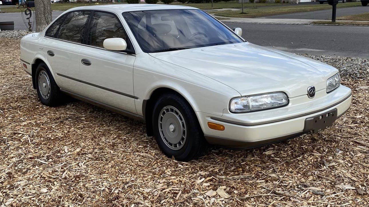 1992 Infiniti Q45 with under 9,000 miles is a window into the