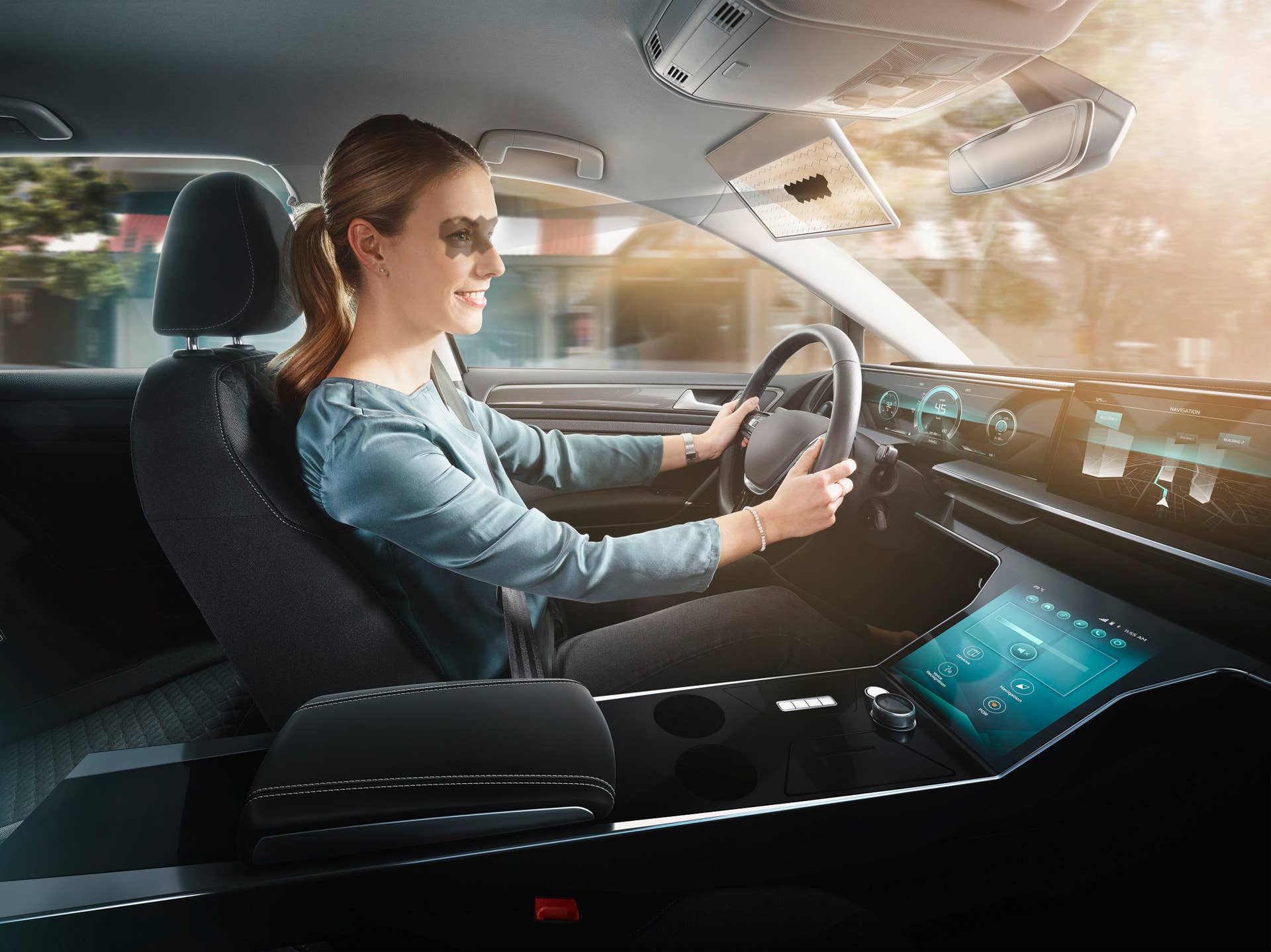 Bosch Virtual Visor technology