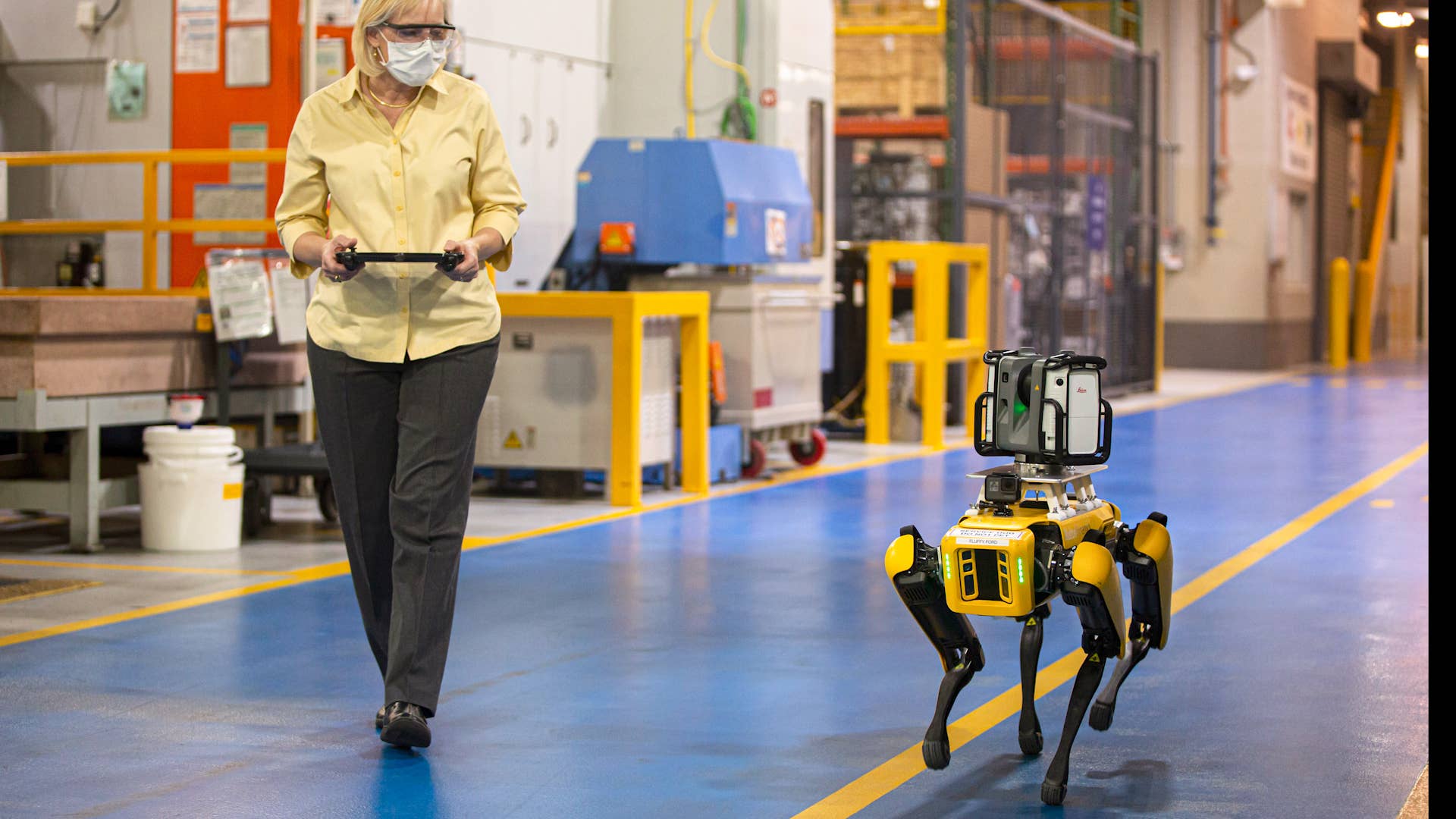 Meet Fluffy and Spot, Ford’s new robo-dogs, the newest addition to Ford Motor Company’s manufacturing pilot program designed to save time, reduce cost, and increase efficiency. Ford will be using the four-legged robots at its Van DykeTransmission Plant in early August. The bots will help scan the Van Dyke Transmission Plant in Michigan. These scans will assist Ford in documenting and assessing the plant and help plan any future retooling, builds and upgrades.