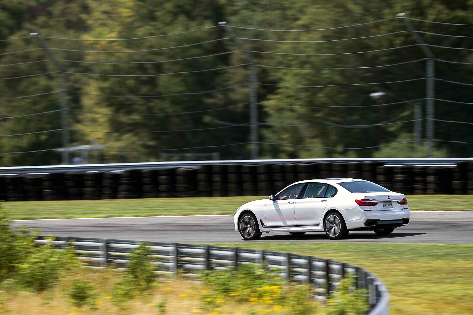 2016 BMW 7 Series on track
