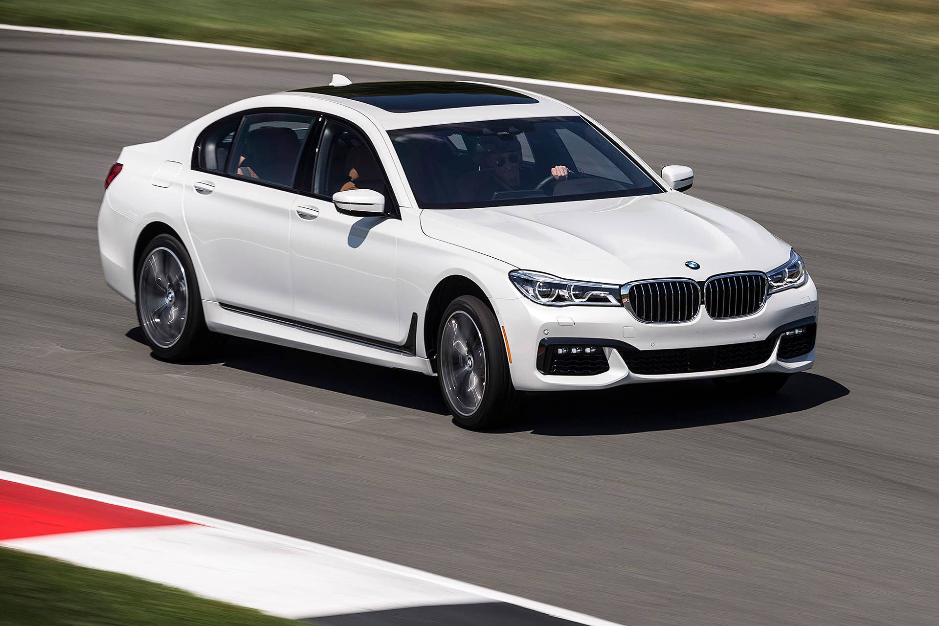 2016 BMW 7 Series on track
