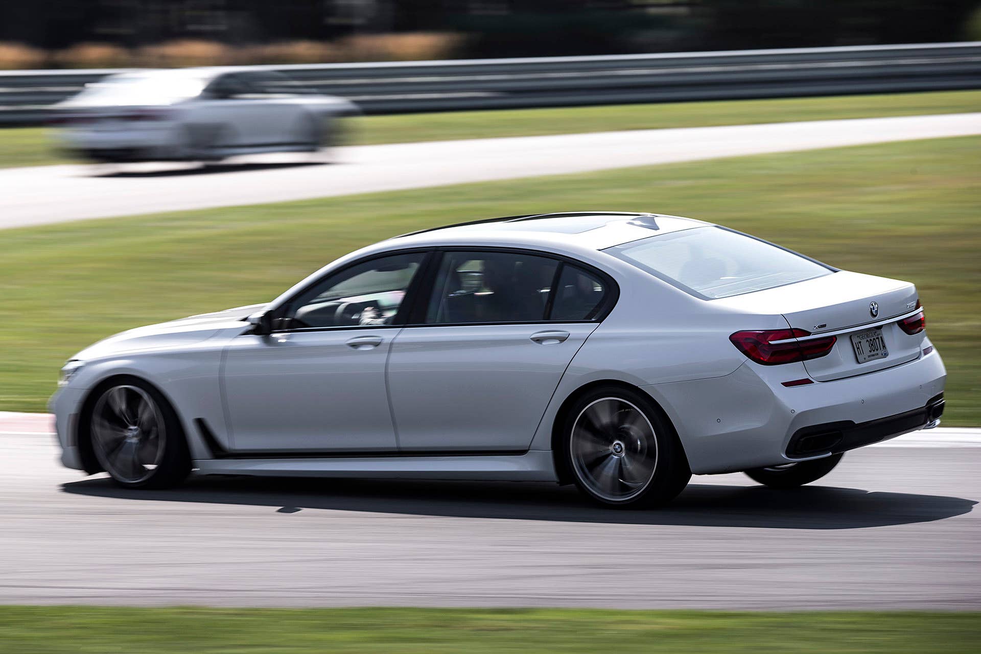2016 BMW 7 Series on track