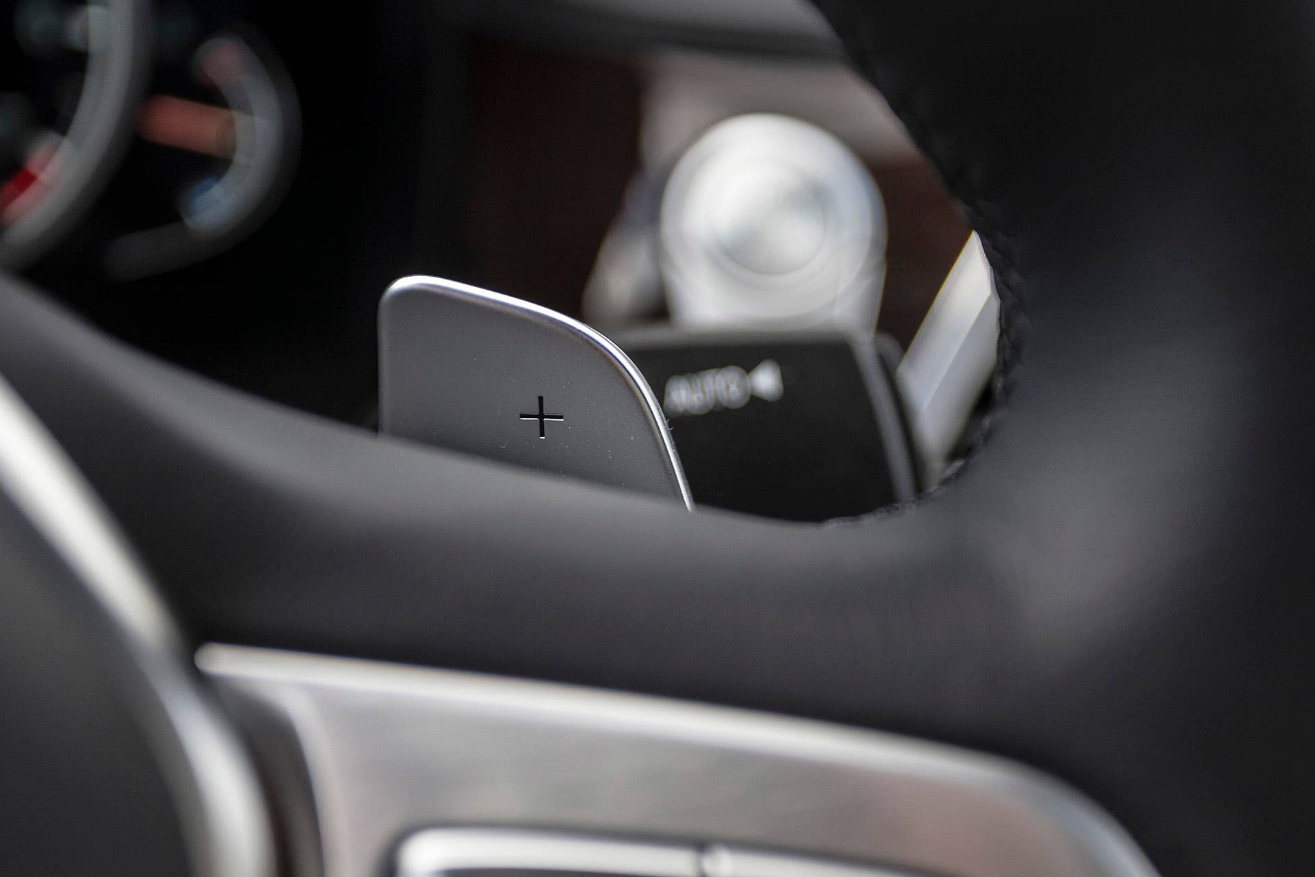 2016 BMW 7 Series paddle shifter