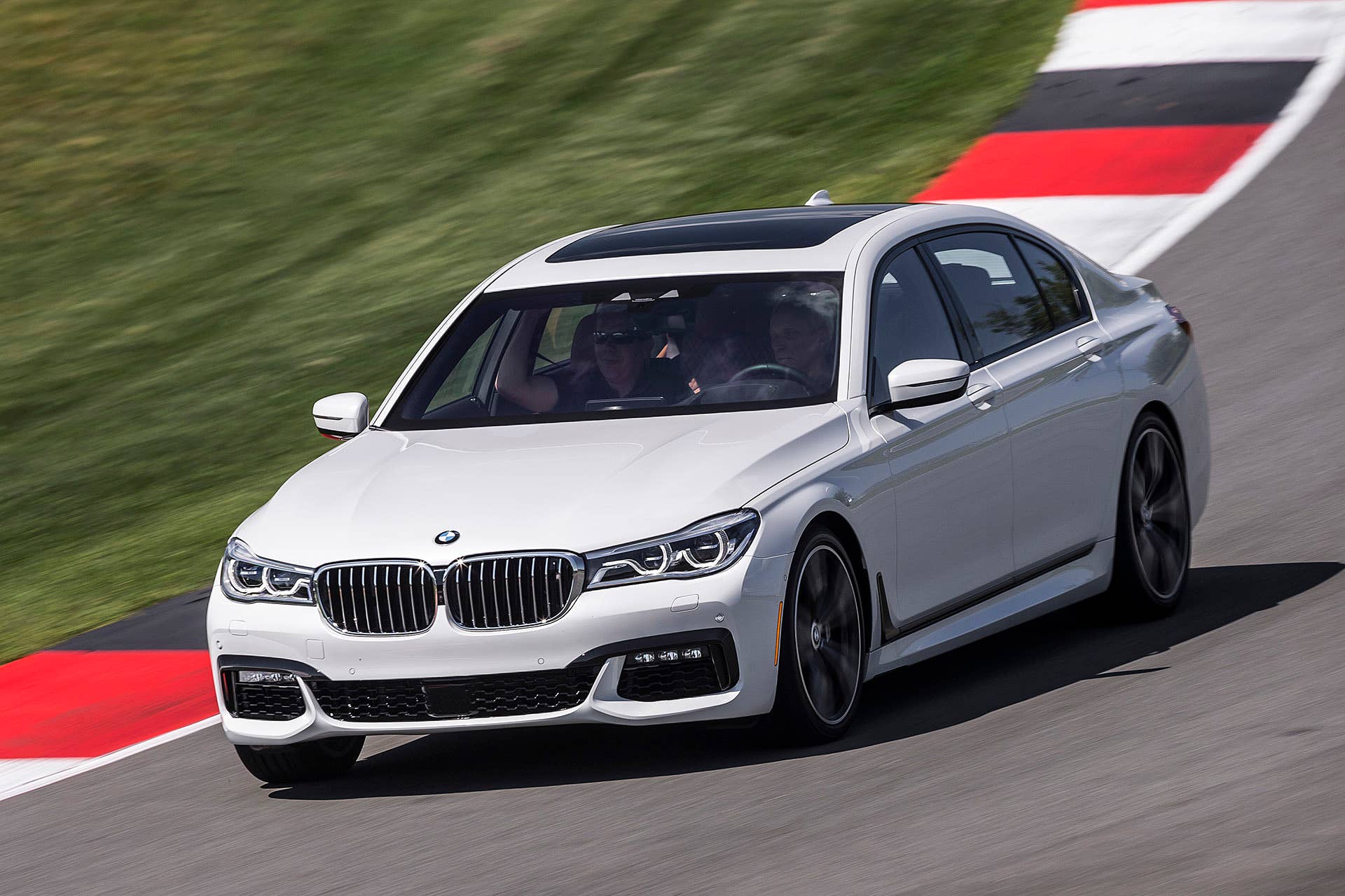 2016 BMW 7 Series on track