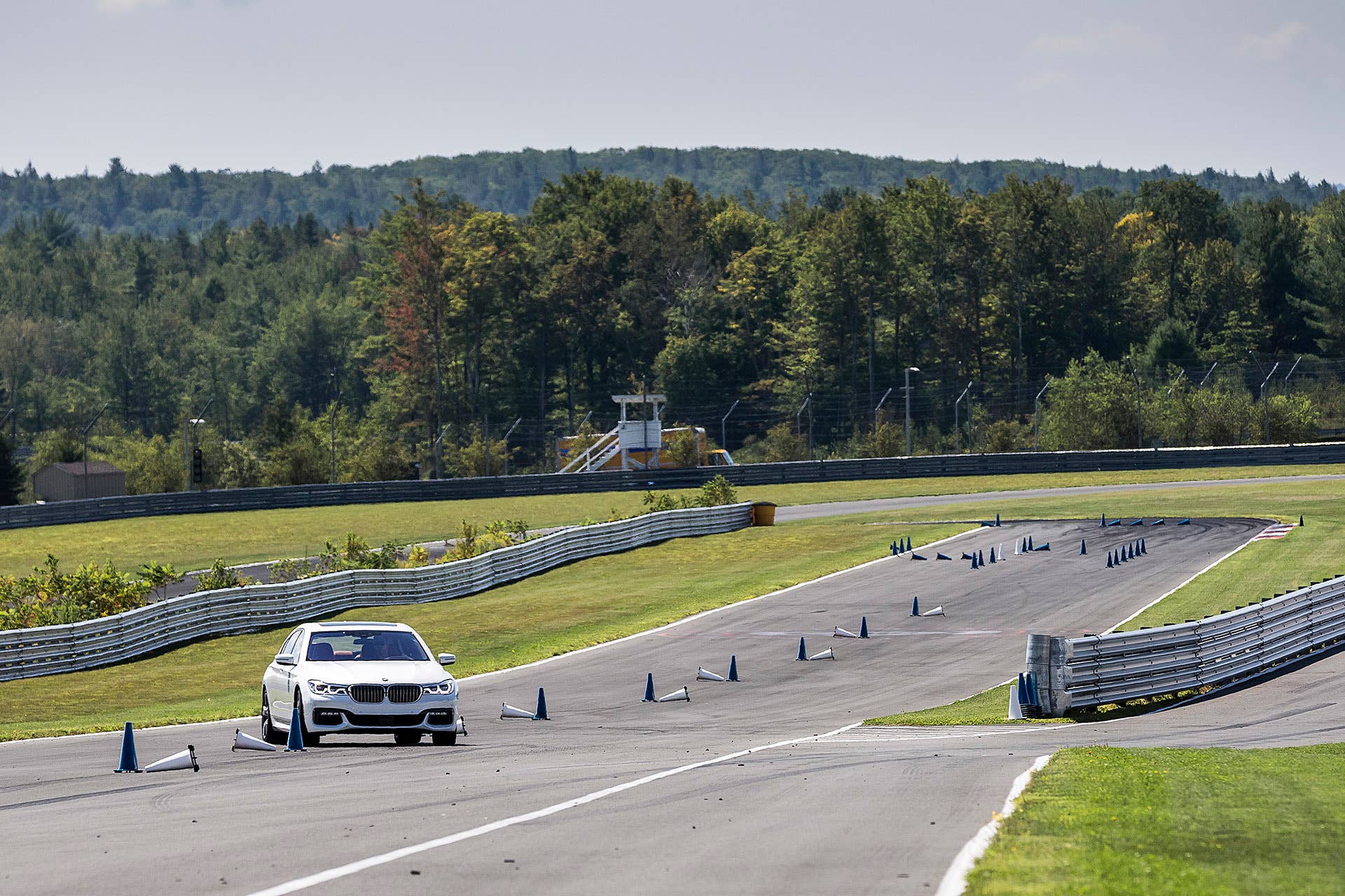 2016 BMW 7 Series on track