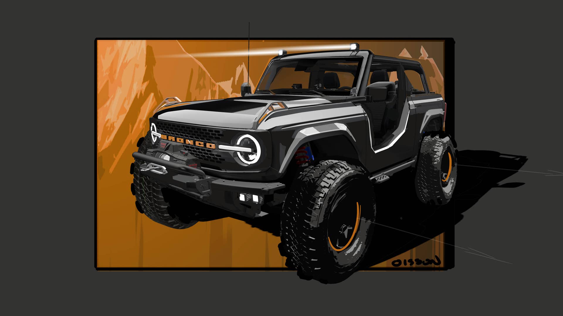 Ford Bronco Badlands Sasquatch 2-Door Concept