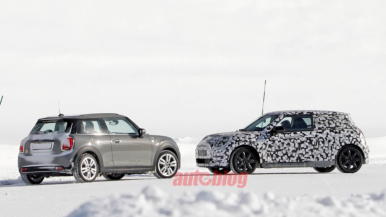 Mini Cooper EV prototype