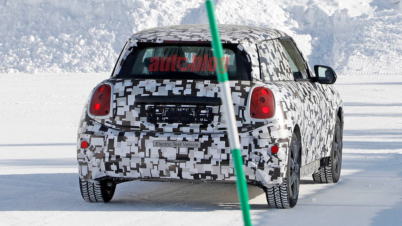 Mini Cooper EV prototype