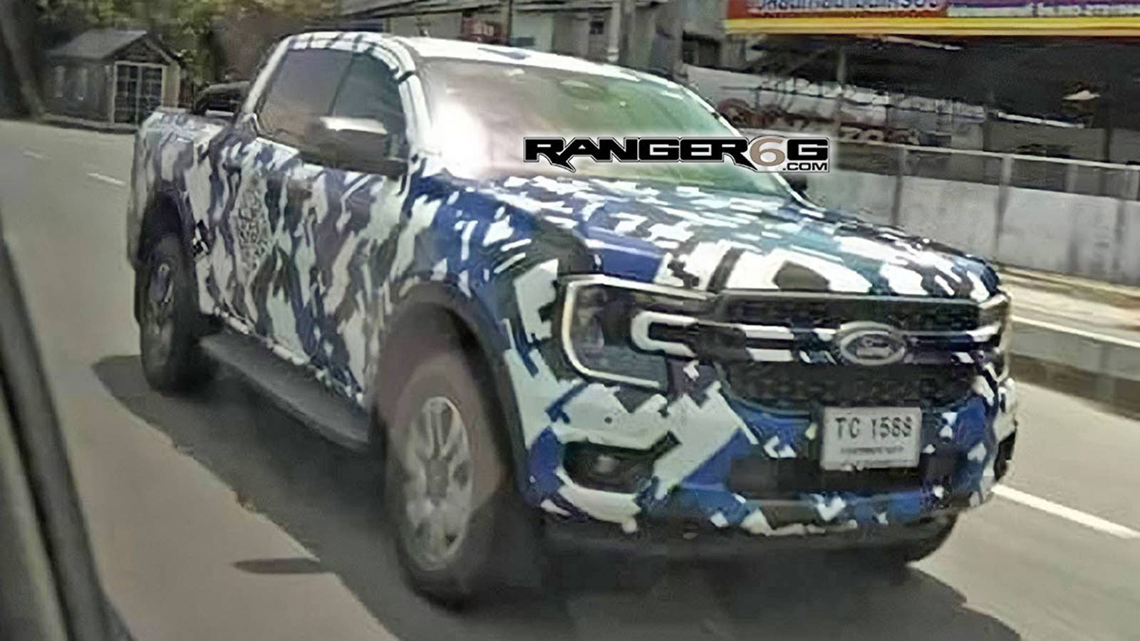 2023 Ford Ranger prototype