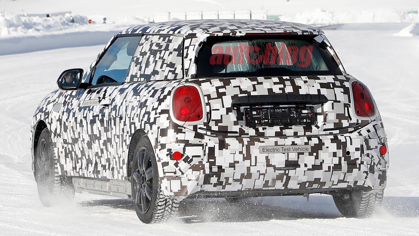 Mini Cooper EV prototype